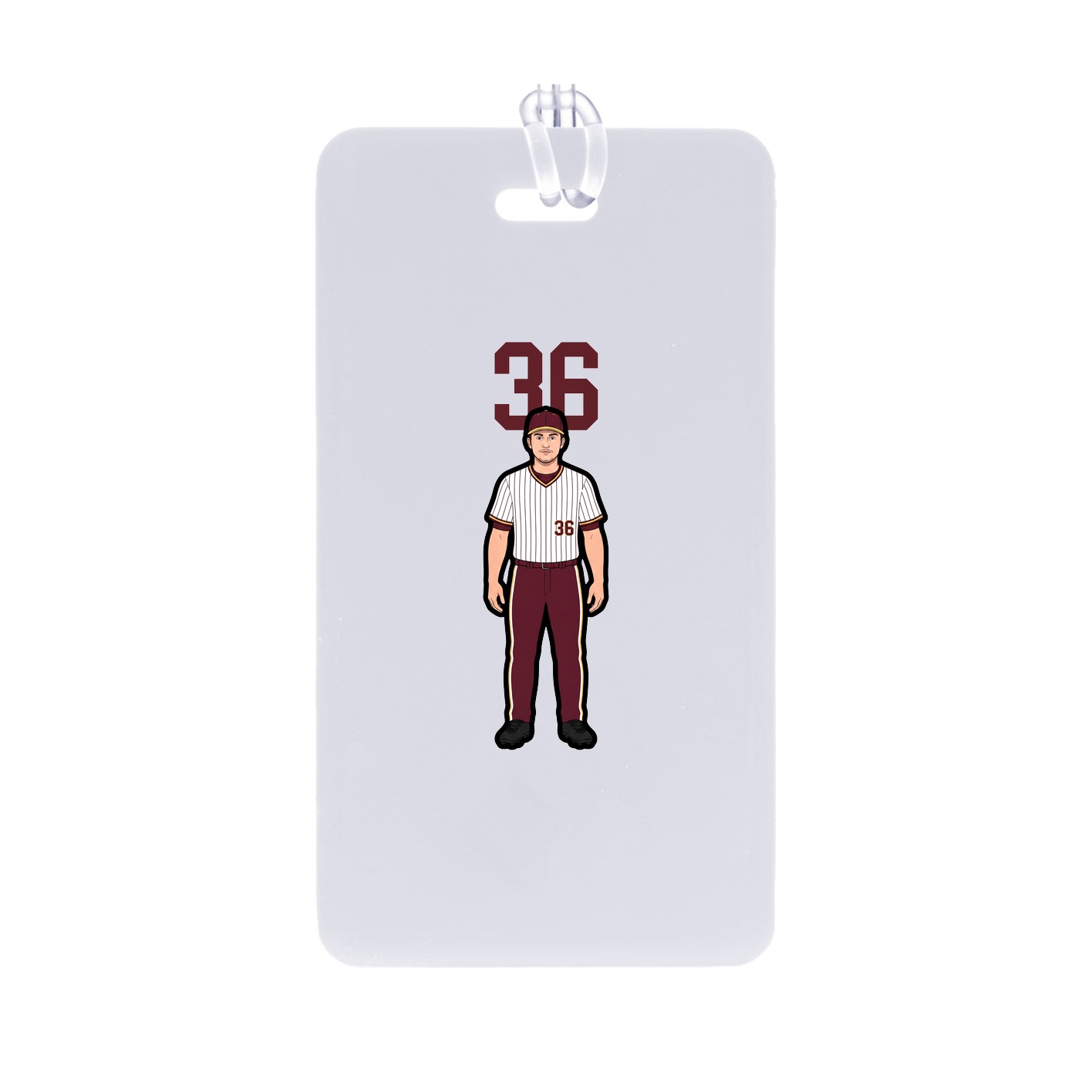 Bag Tag — Number Top in Classic