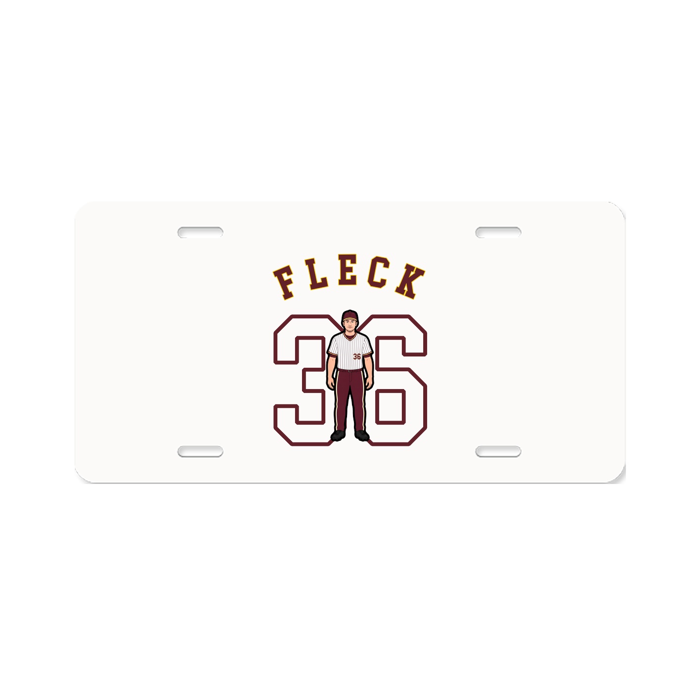 License Plate — Shirsey Arch in Classic