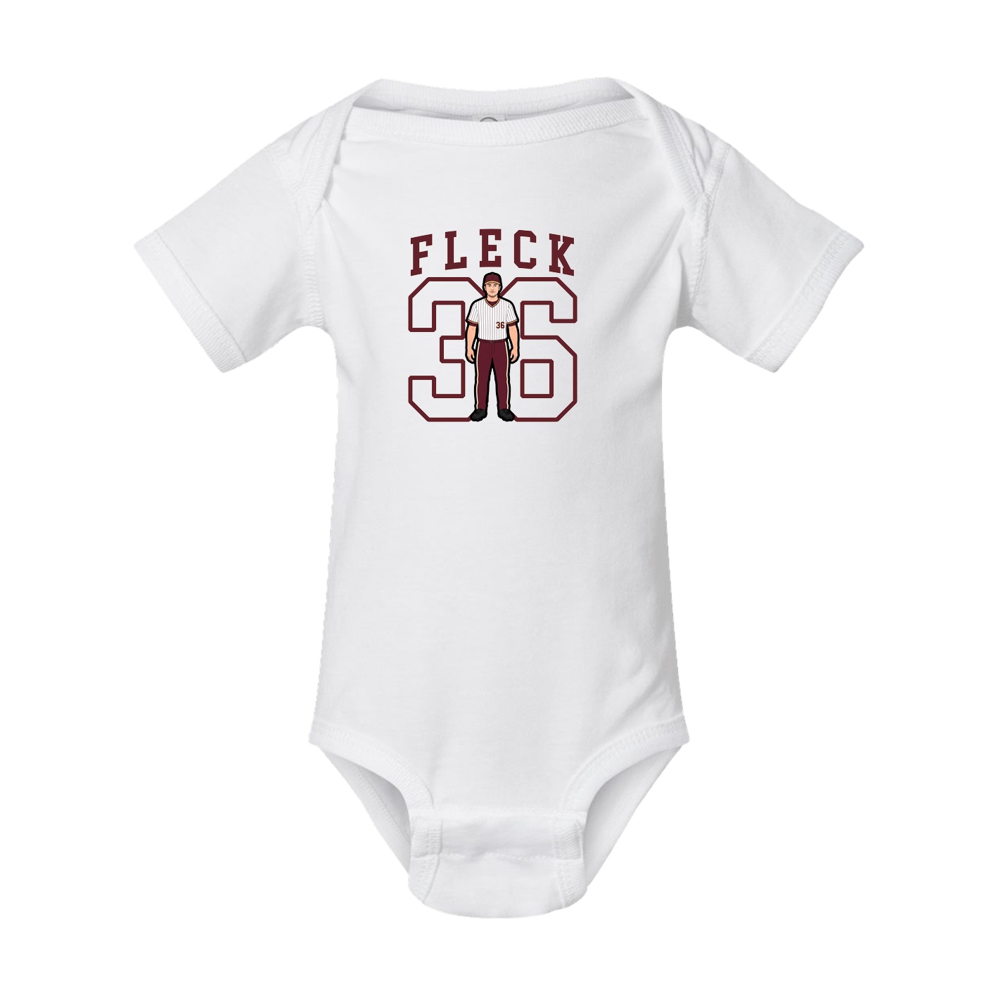 Baby Onesie — Shirsey in White