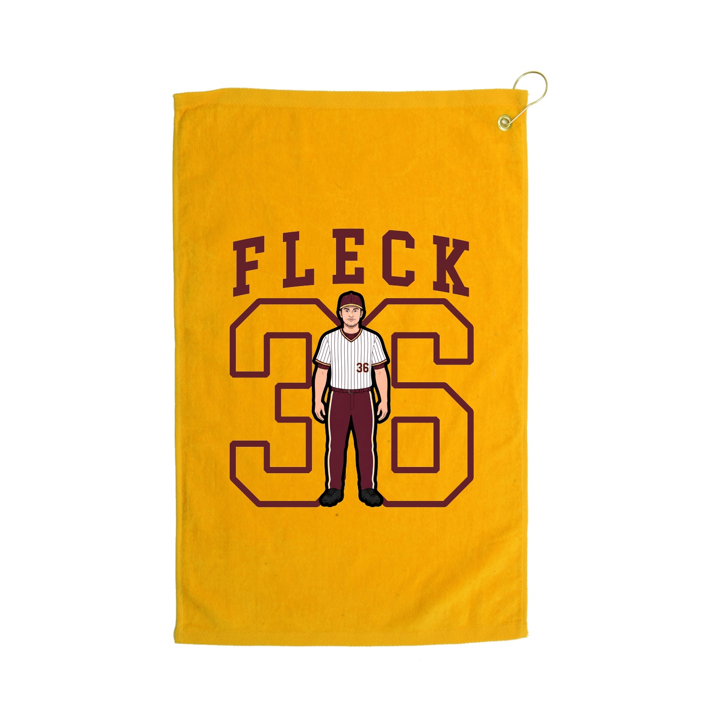 Golf Towel — Shirsey in Gold