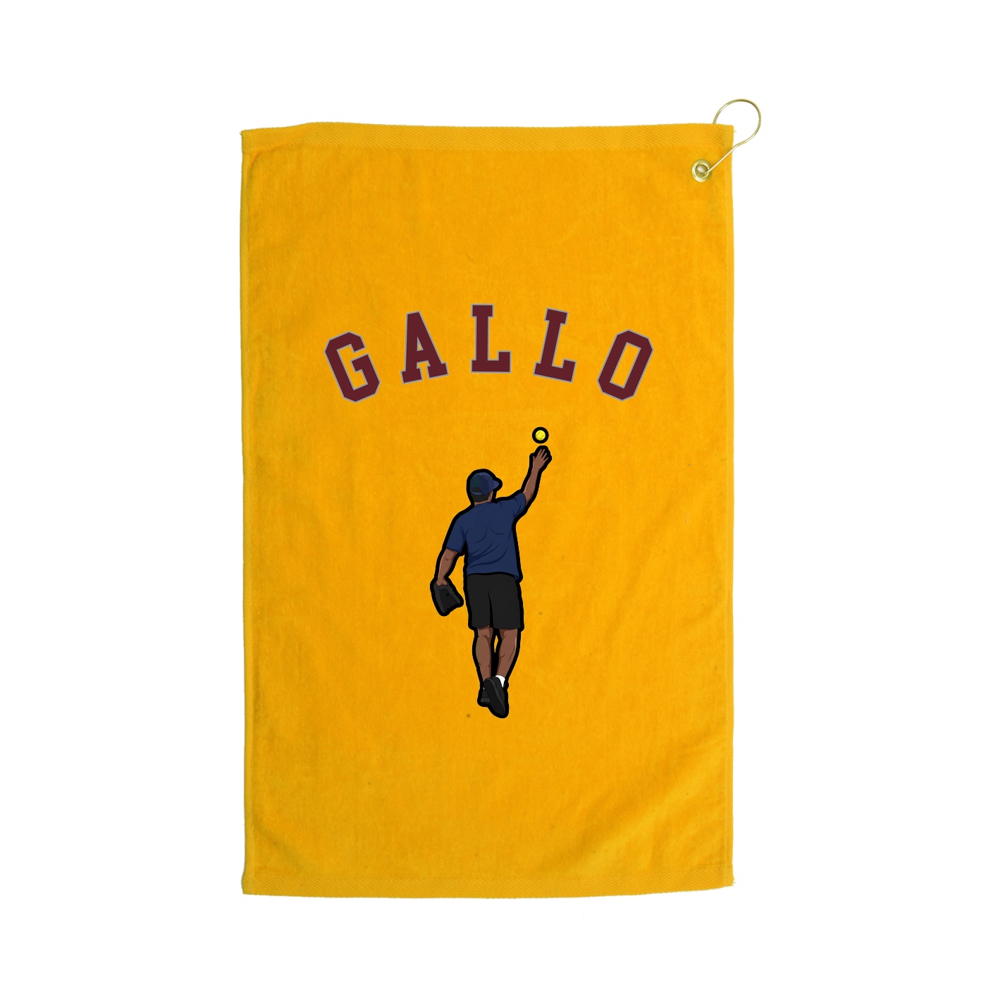 Golf Towel — Shirsey Arch in Gold