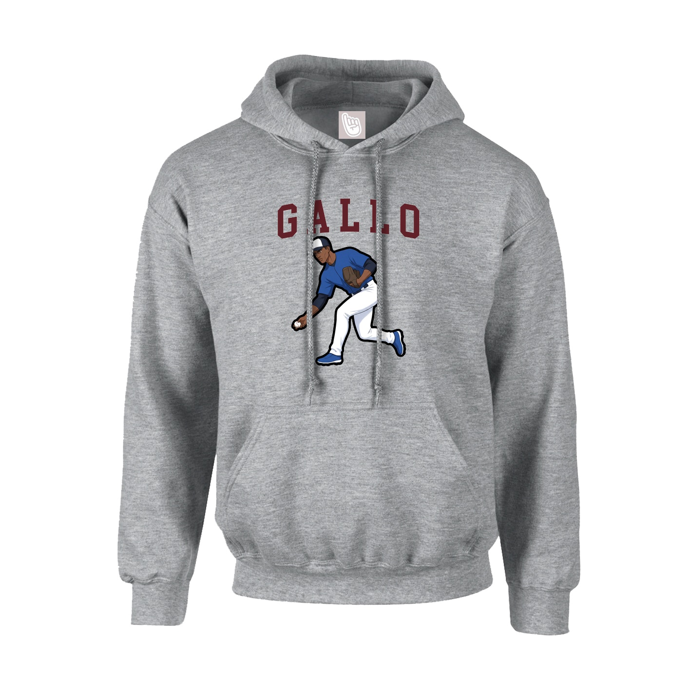 Hoodie — Shirsey in Grey