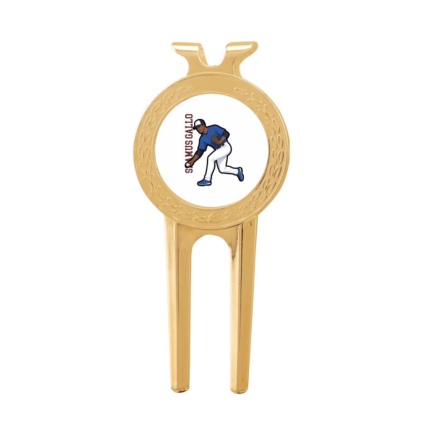 Divot Tool with Ball Marker — Name Vertical in Classic