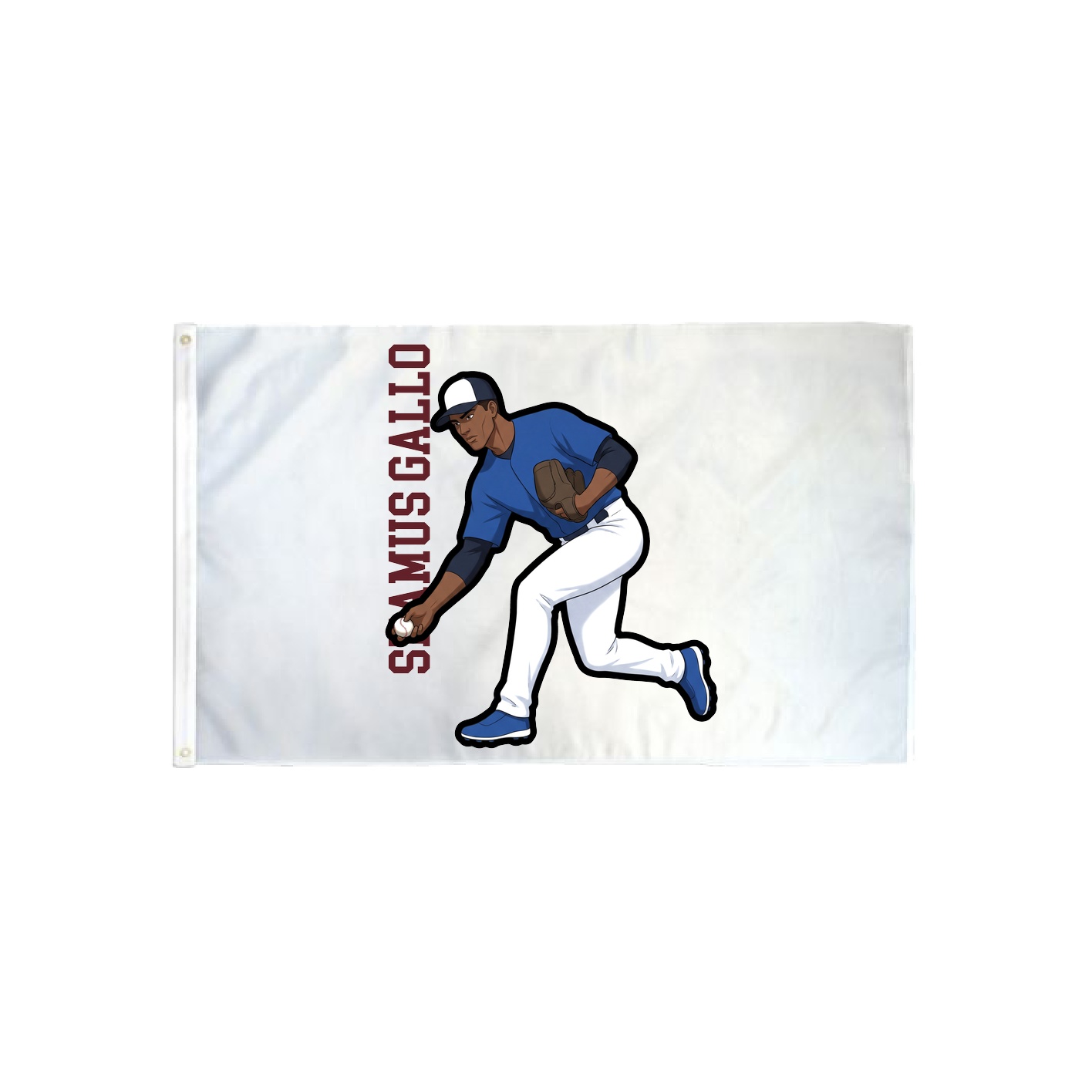 3x5 Flag — Name Vertical in Classic