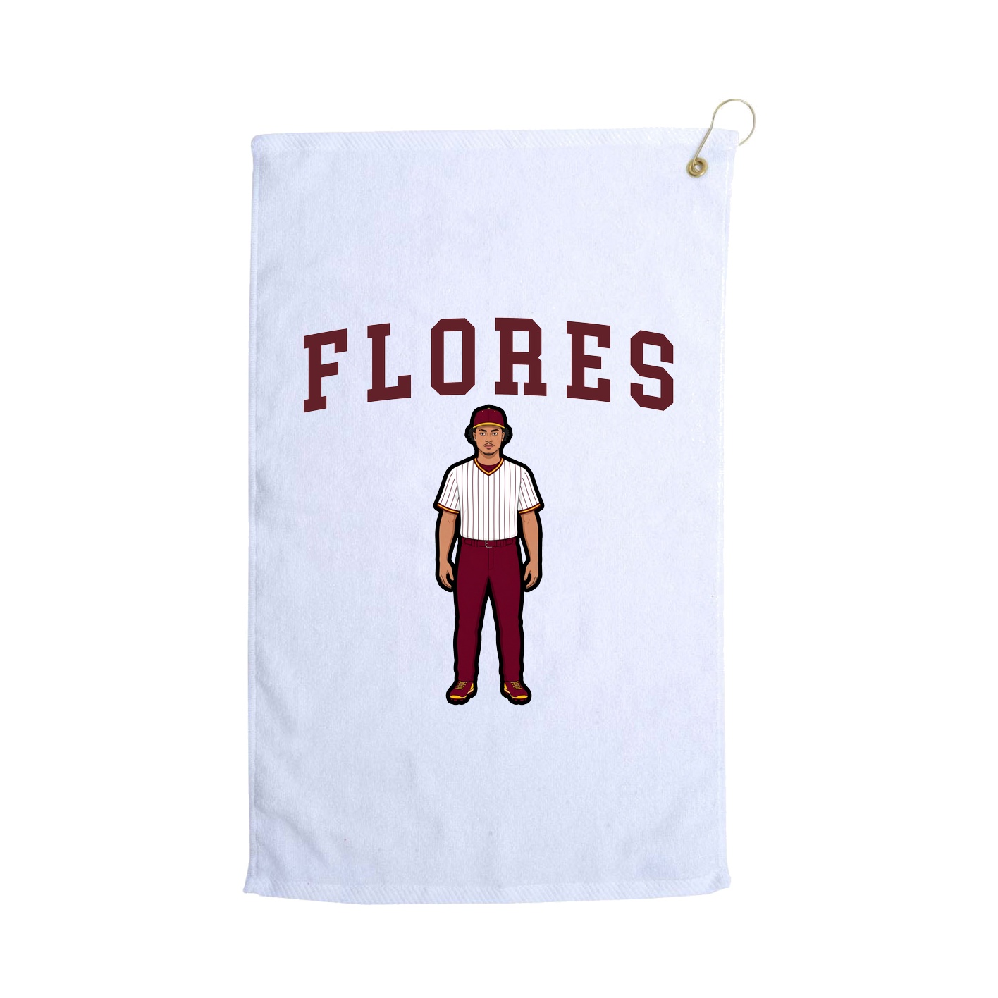 Golf Towel — Shirsey in White