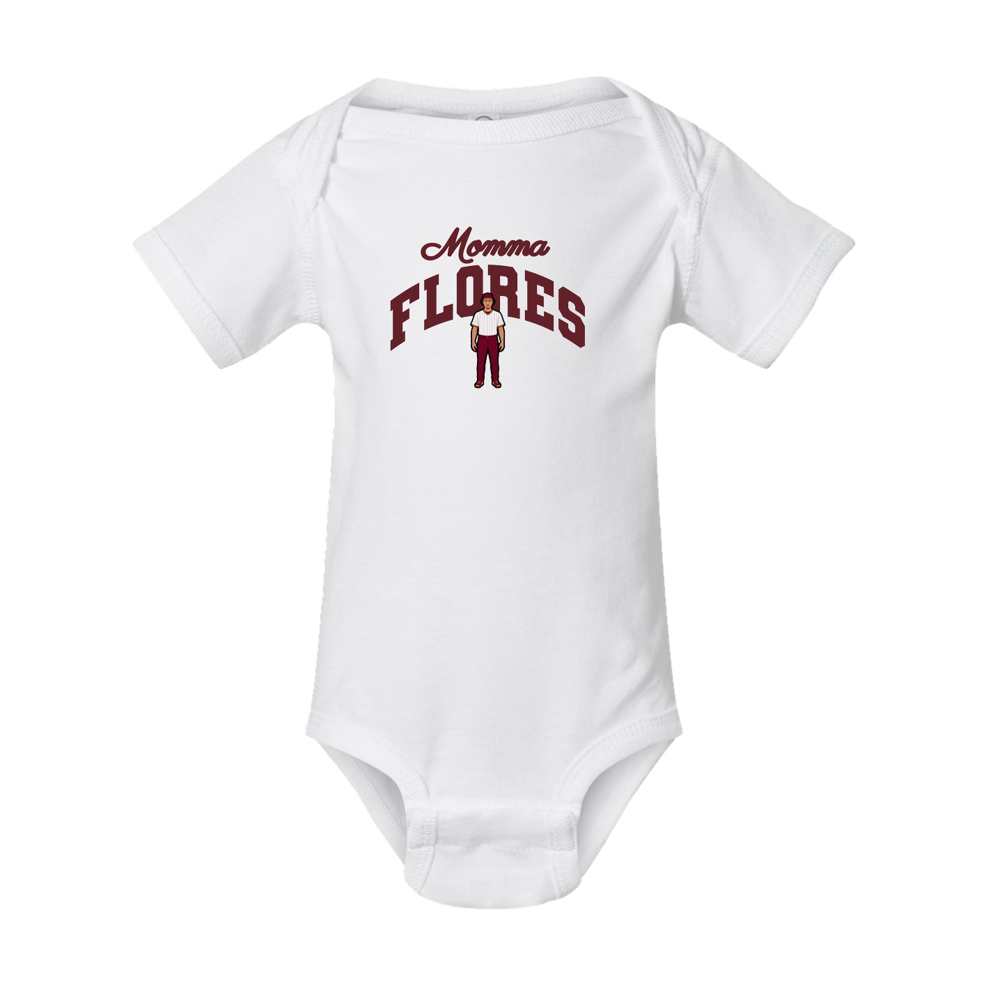 Baby Onesie — Mothers Day Arch in White