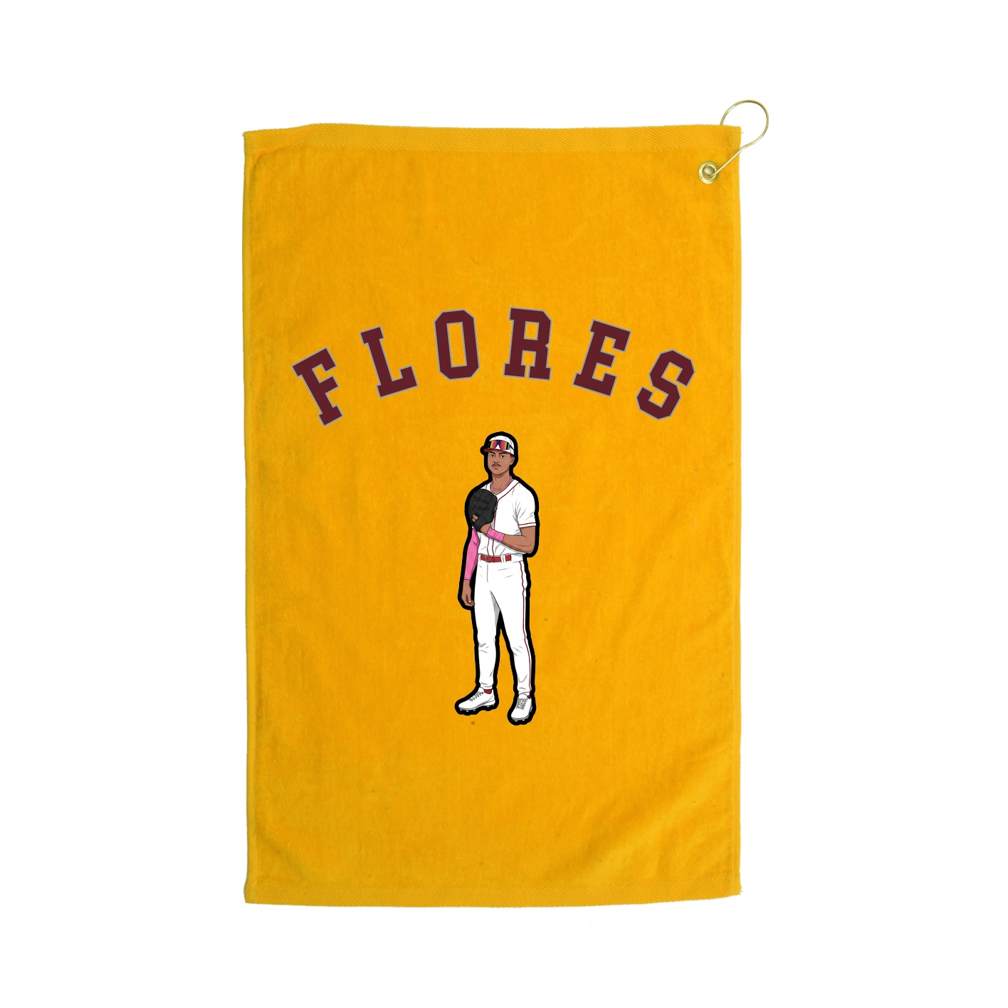 Golf Towel — Shirsey Arch in Gold