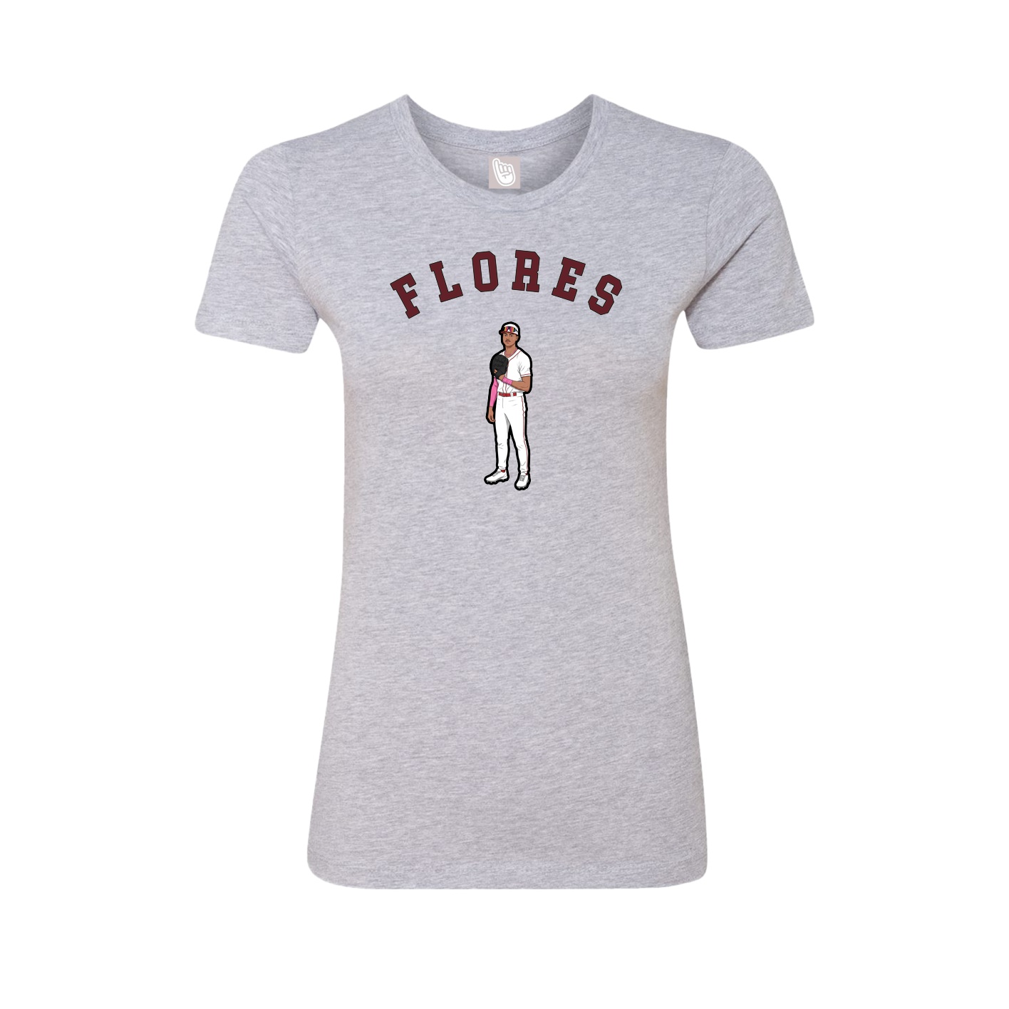 Womens Tee — Shirsey Arch in Grey