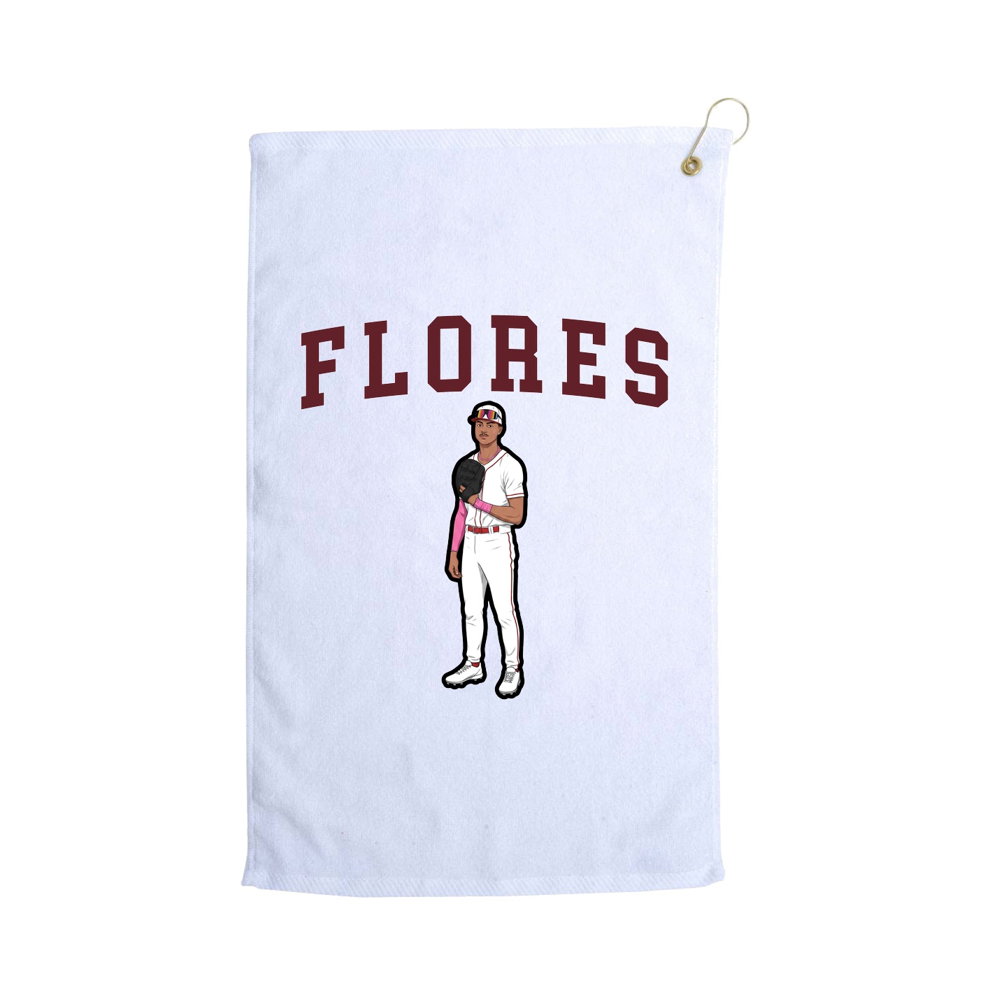 Golf Towel — Shirsey in White