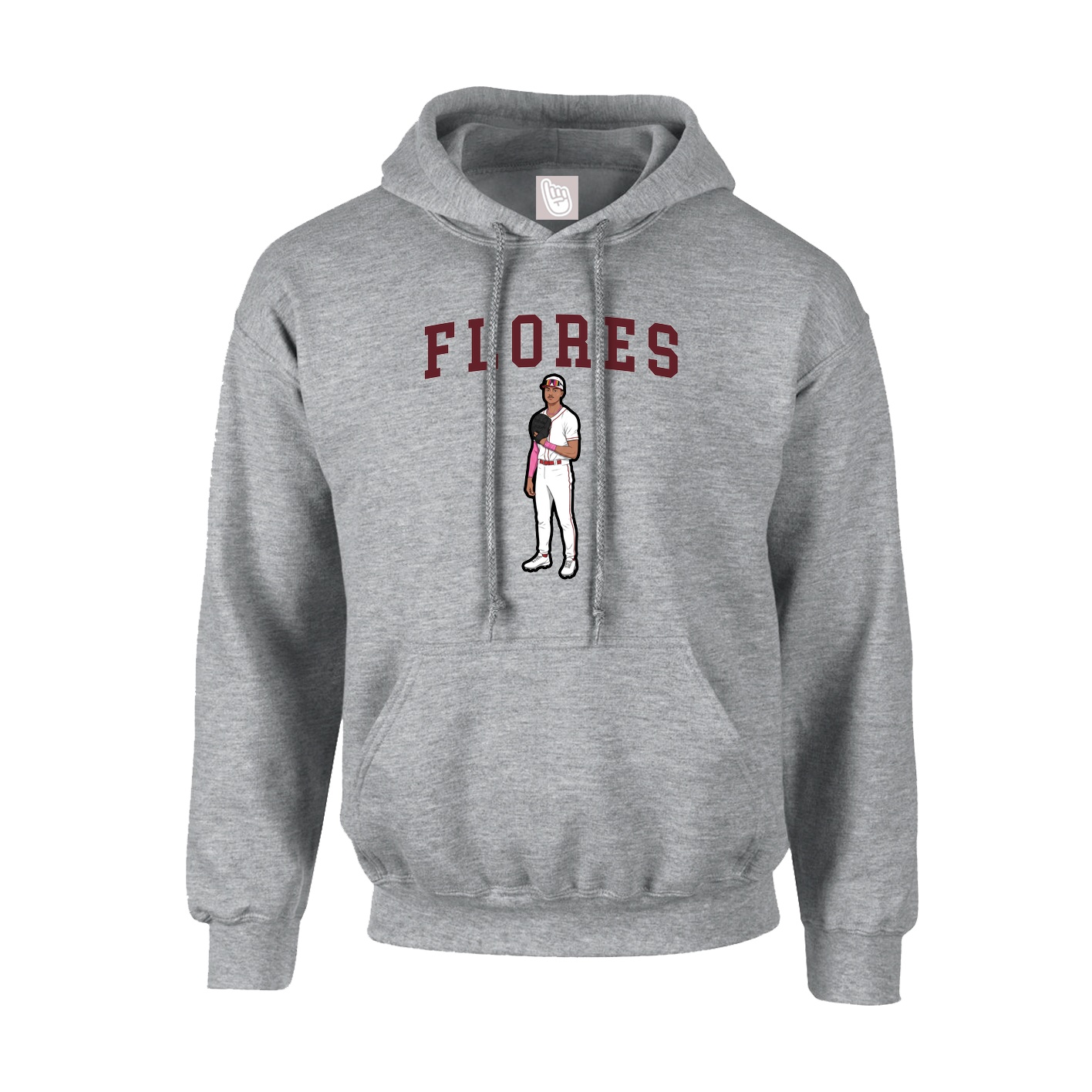 Hoodie — Shirsey in Grey