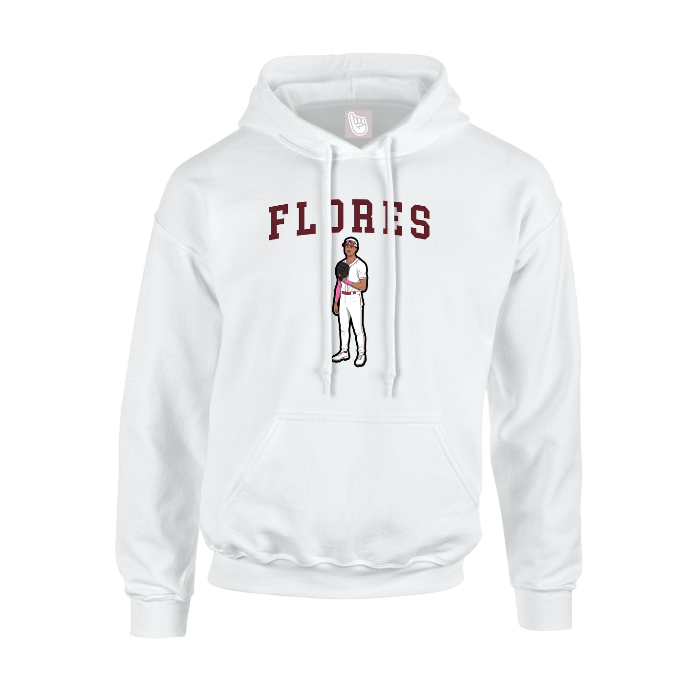 Youth Hoodie — Shirsey in White
