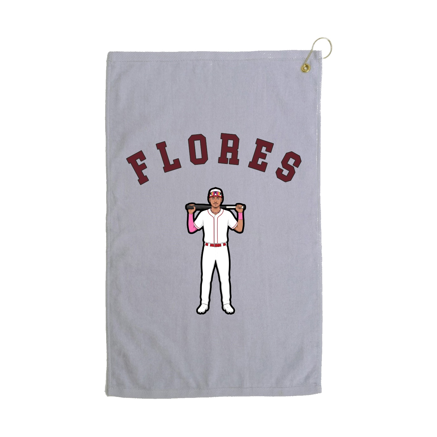 Golf Towel — Shirsey Arch in Grey