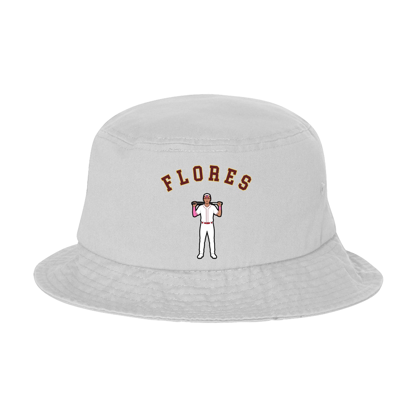 Bucket Cap — Shirsey Arch in White