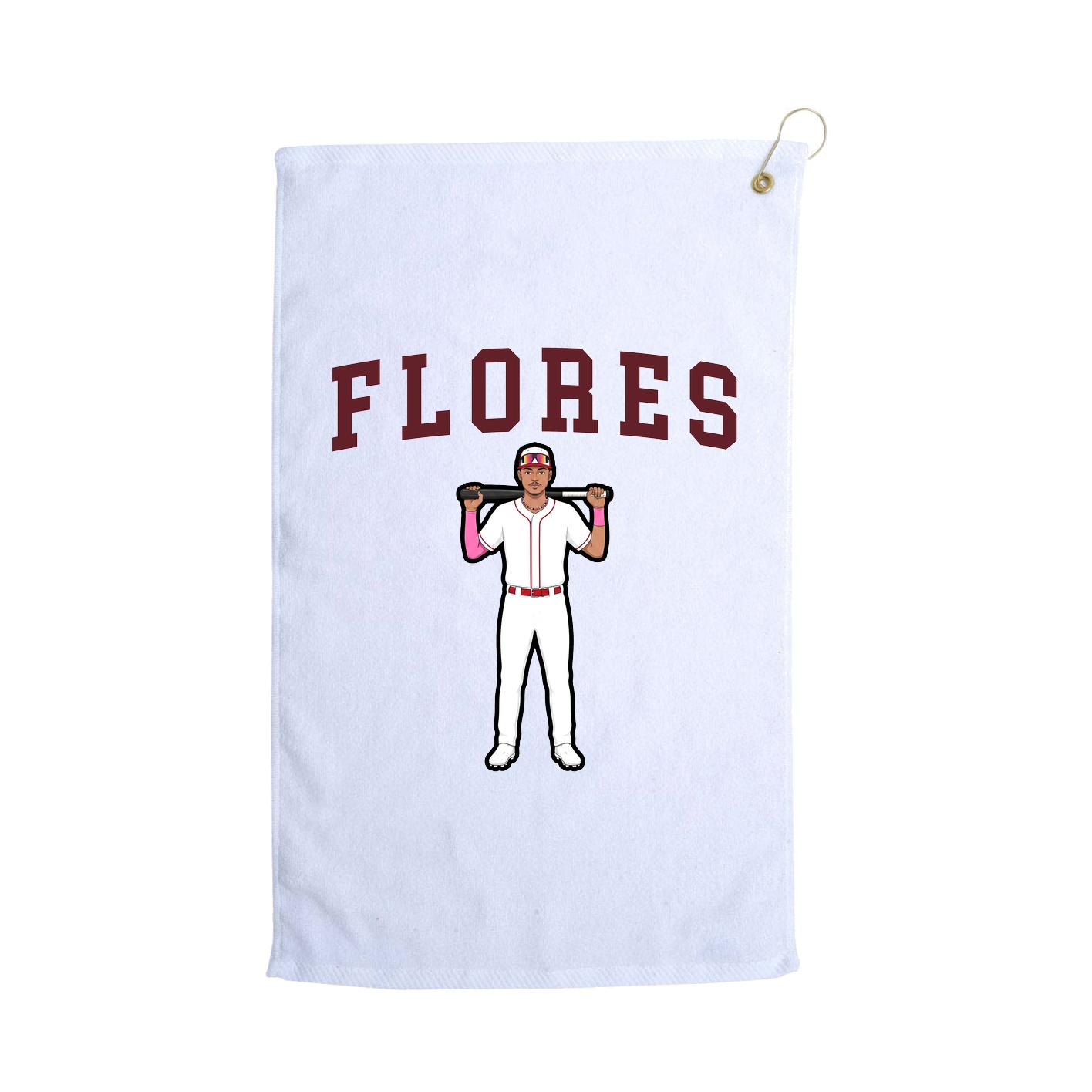 Golf Towel — Shirsey in White