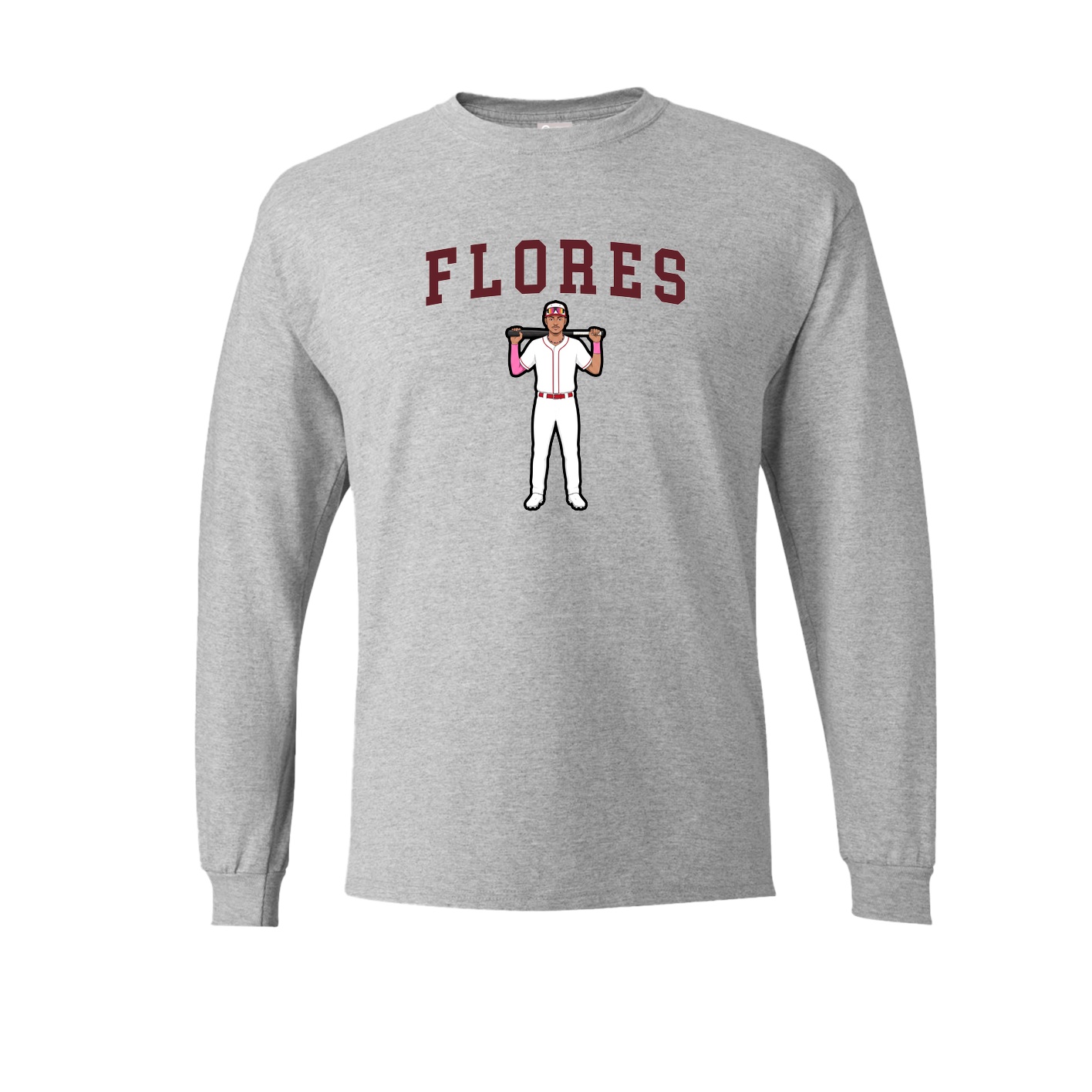 Long Sleeve Tee — Shirsey in Grey