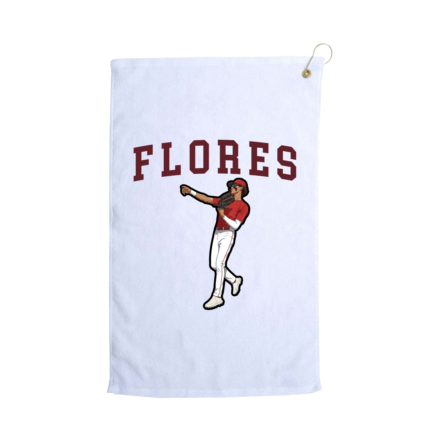 Golf Towel — Shirsey in White