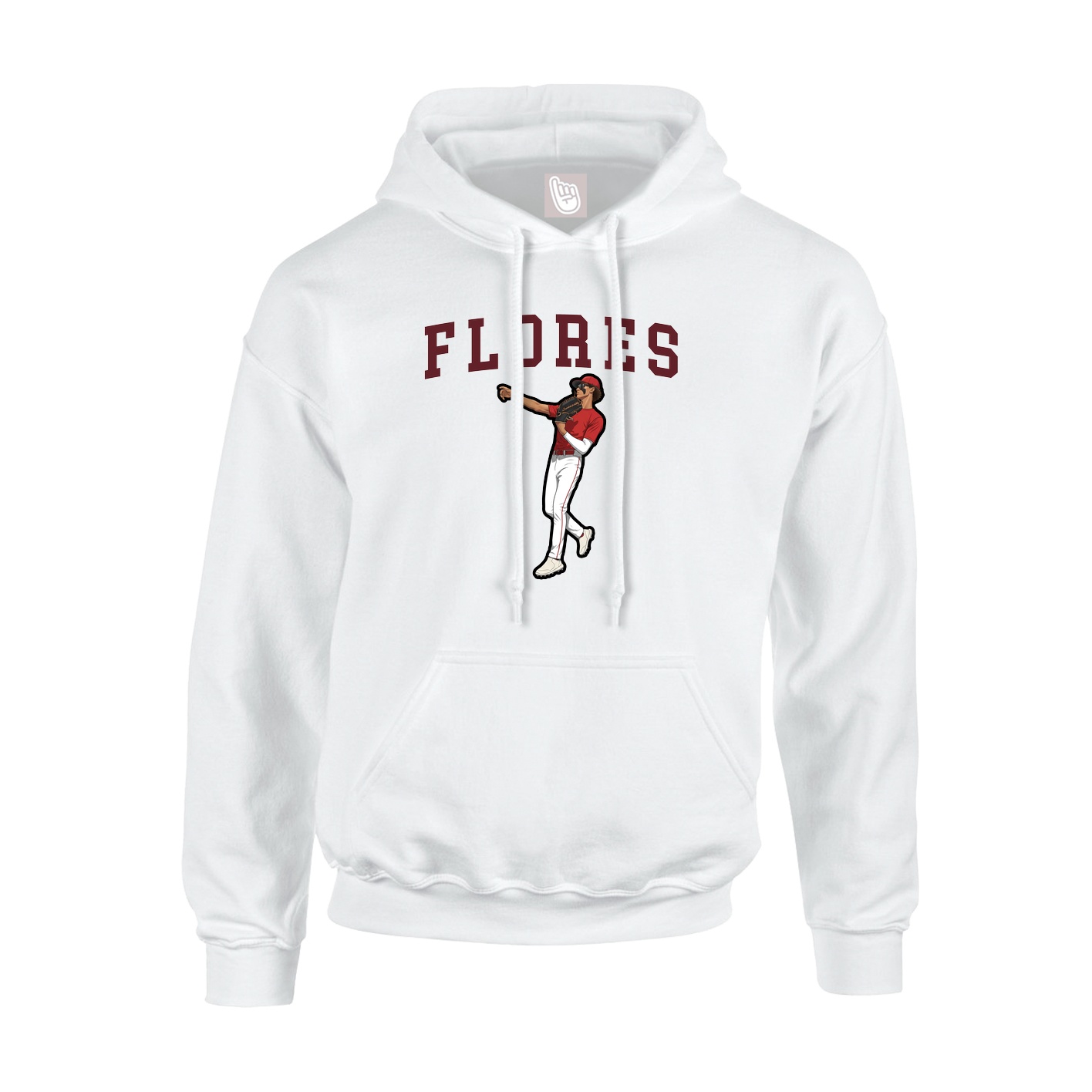 Youth Hoodie — Shirsey in White