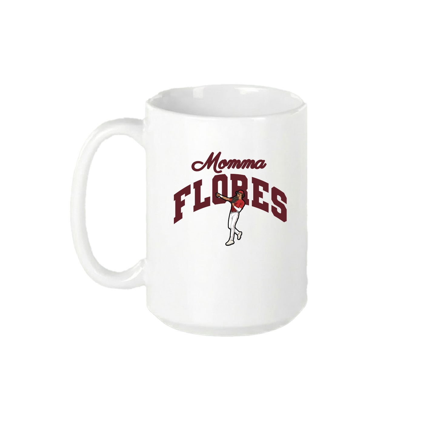 15oz Coffee Mug — Mothers Day Arch in White