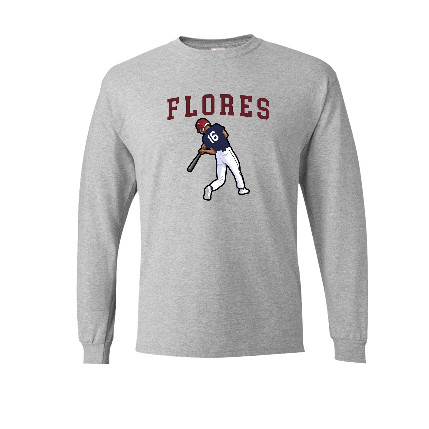 Long Sleeve Tee — Shirsey in Grey