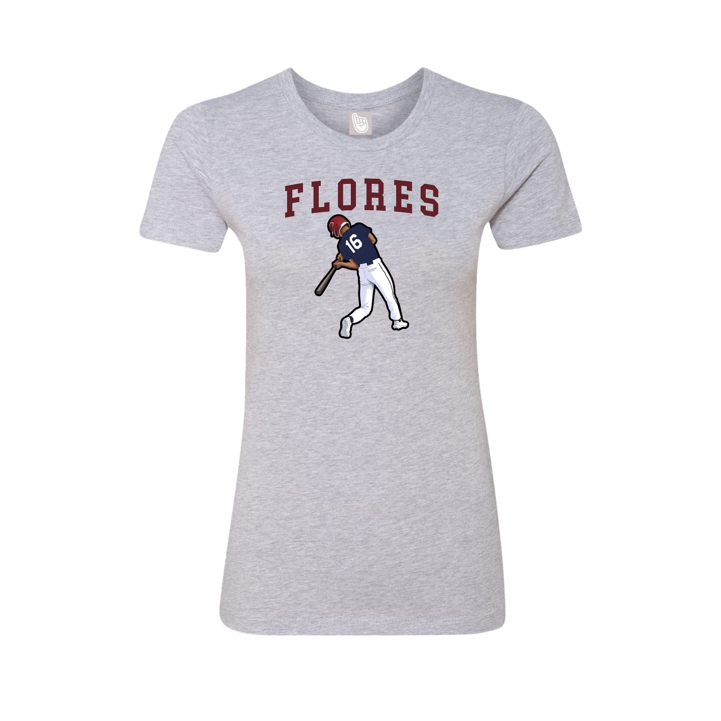 Fitted Women's Tee — Shirsey in Grey