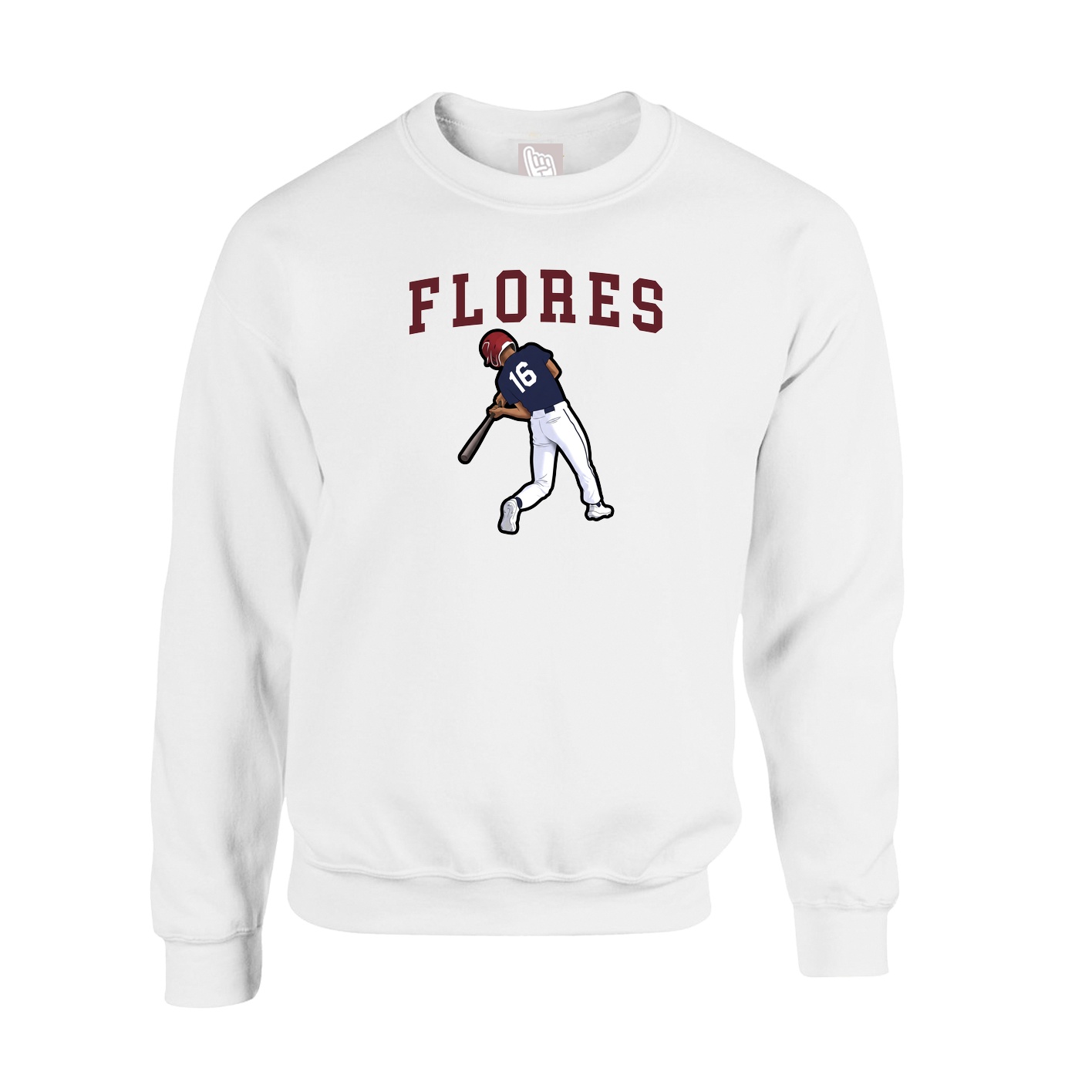 Fleece Crew — Shirsey in White