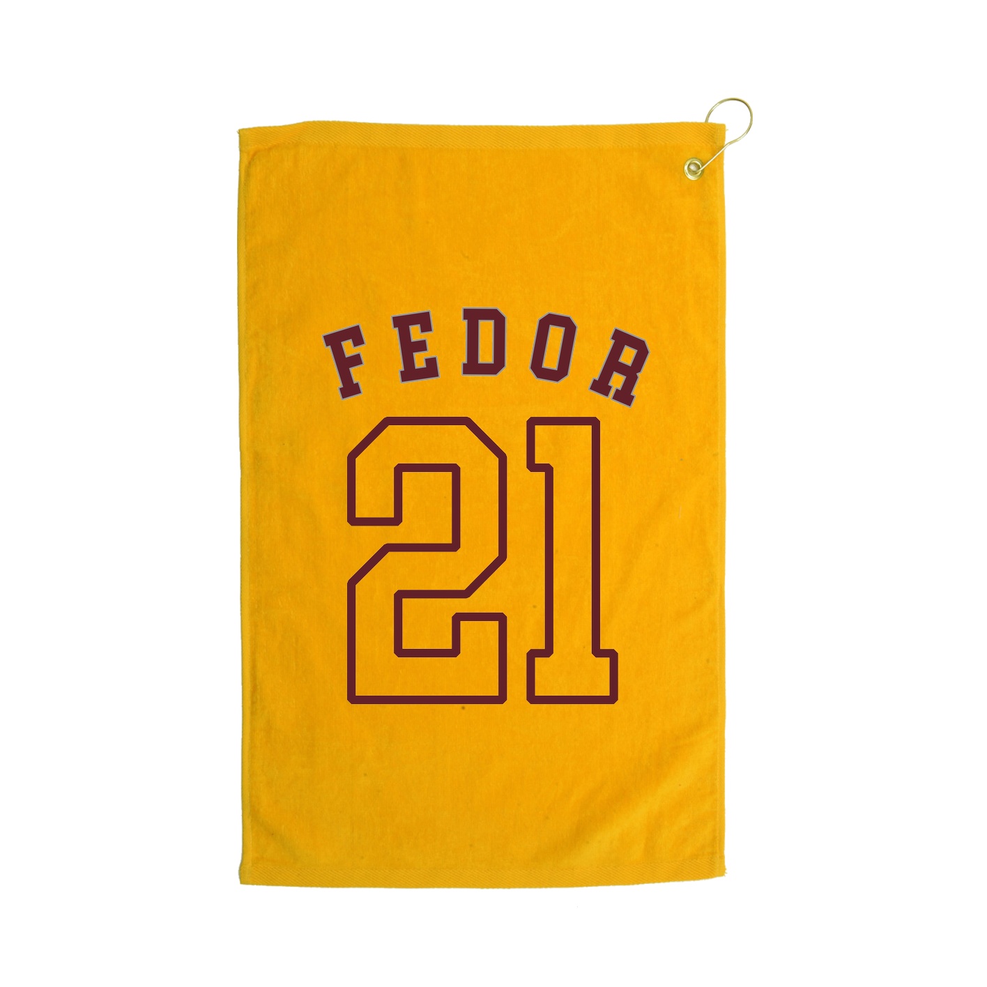 Golf Towel — Shirsey Arch in Gold