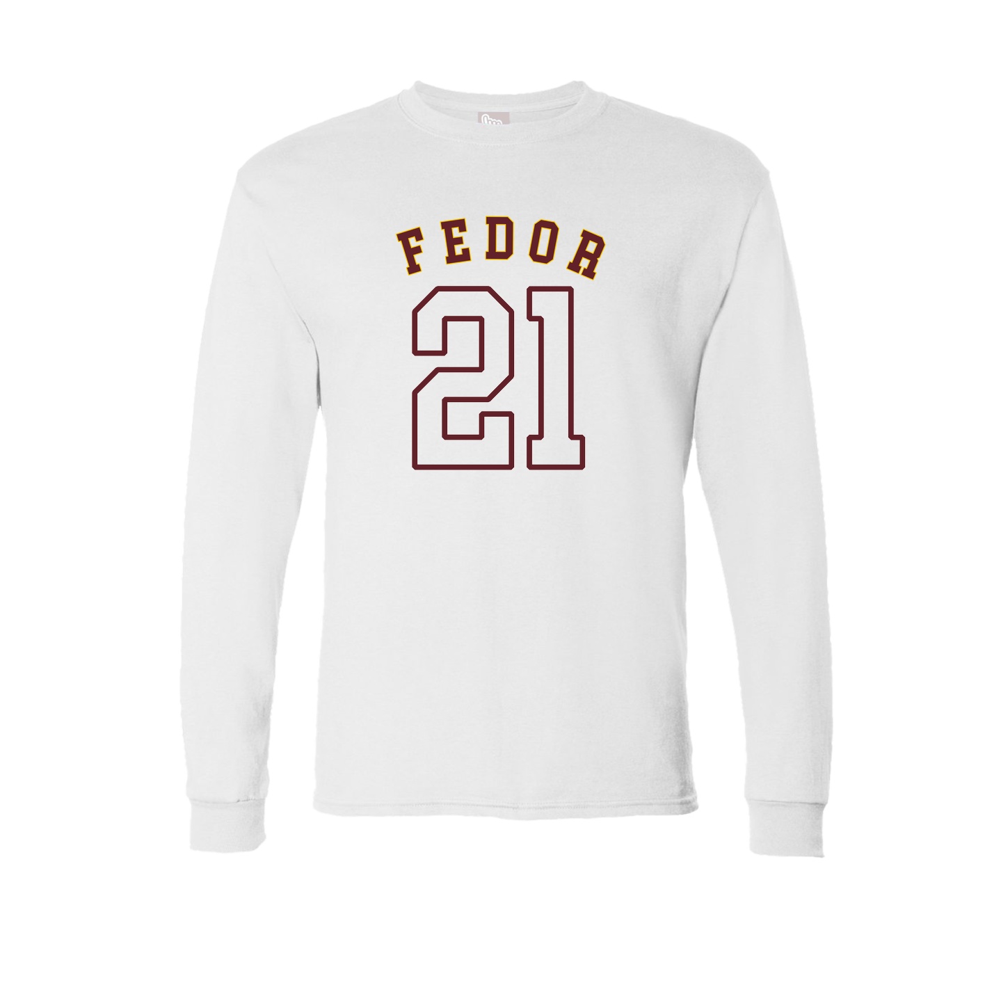 Long Sleeve Tee — Shirsey Arch in White