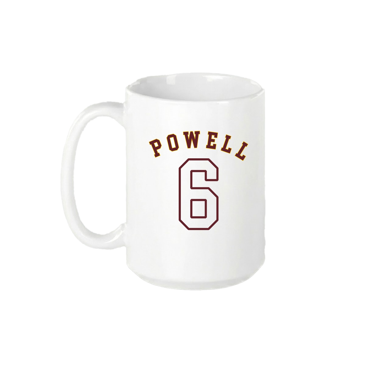 15oz Coffee Mug — Shirsey Arch in White