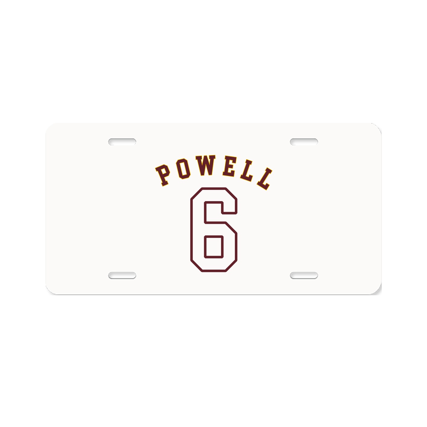 License Plate — Shirsey Arch in Classic