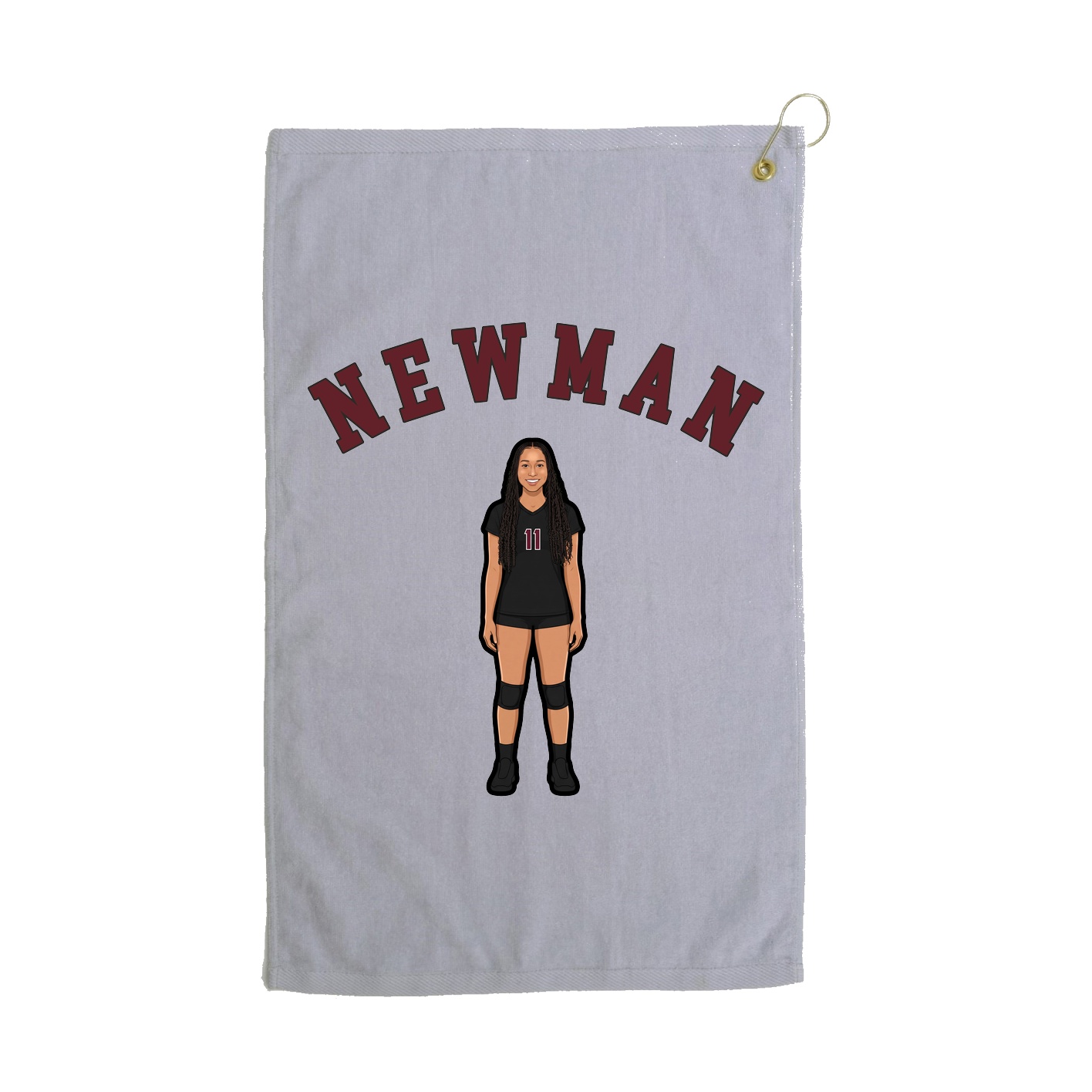 Golf Towel — Shirsey Arch in Grey