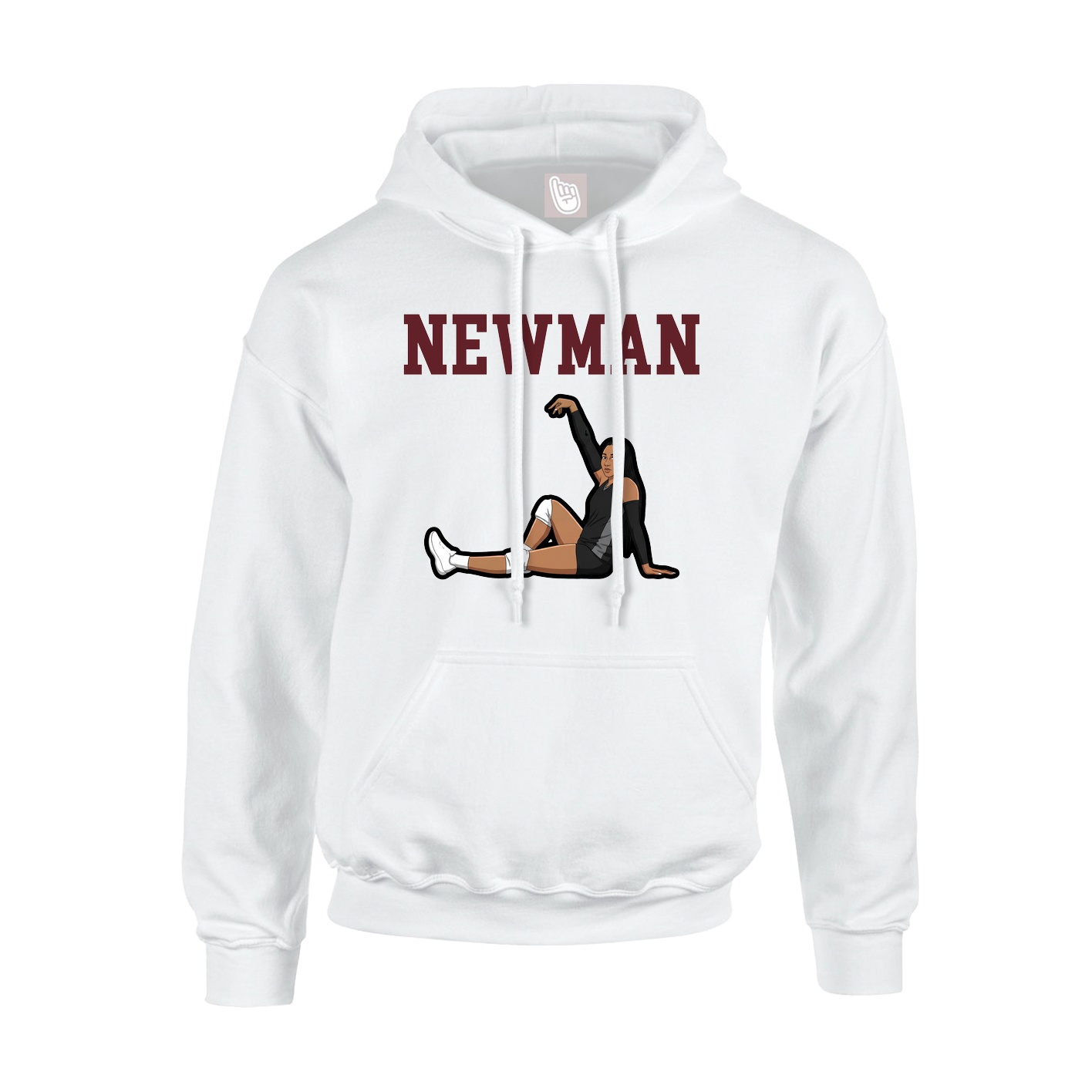 Hoodie — Shirsey in White