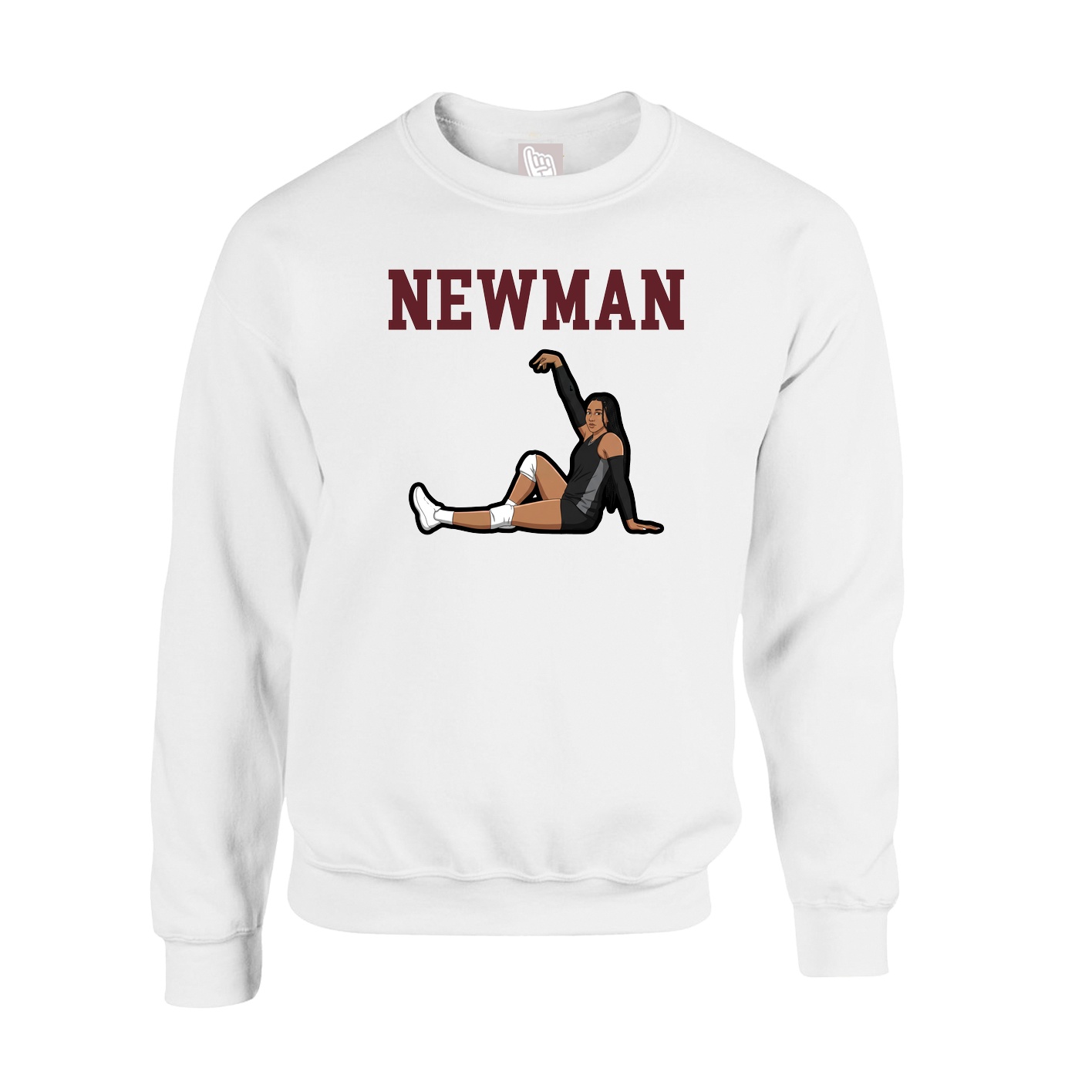 Fleece Crew — Shirsey in White