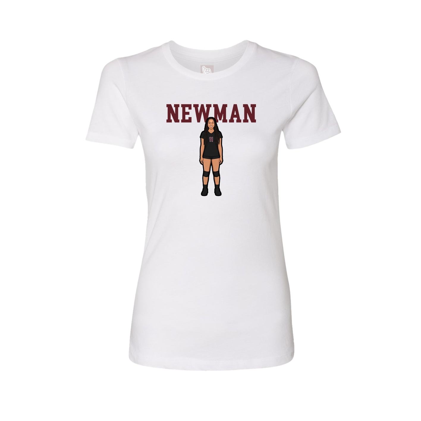 Fitted Women's Tee — Shirsey in White