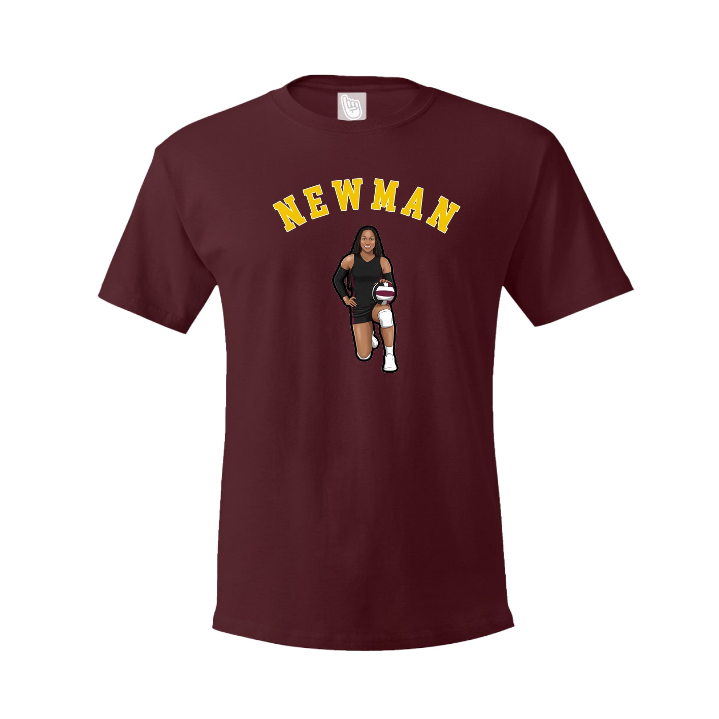 Youth Tee — Shirsey Arch in Maroon