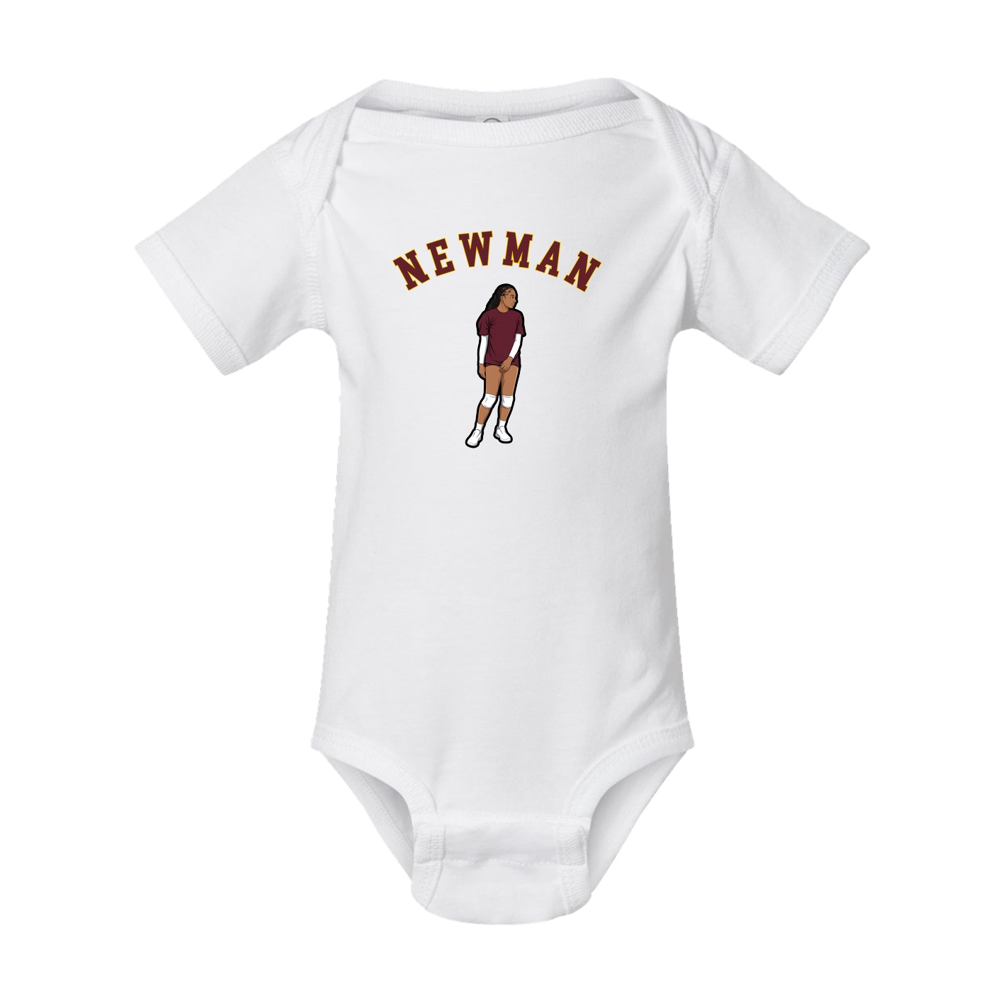 Baby Onesie — Shirsey Arch in White