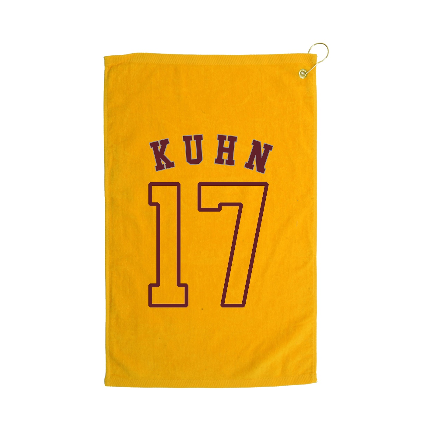 Golf Towel — Shirsey Arch in Gold