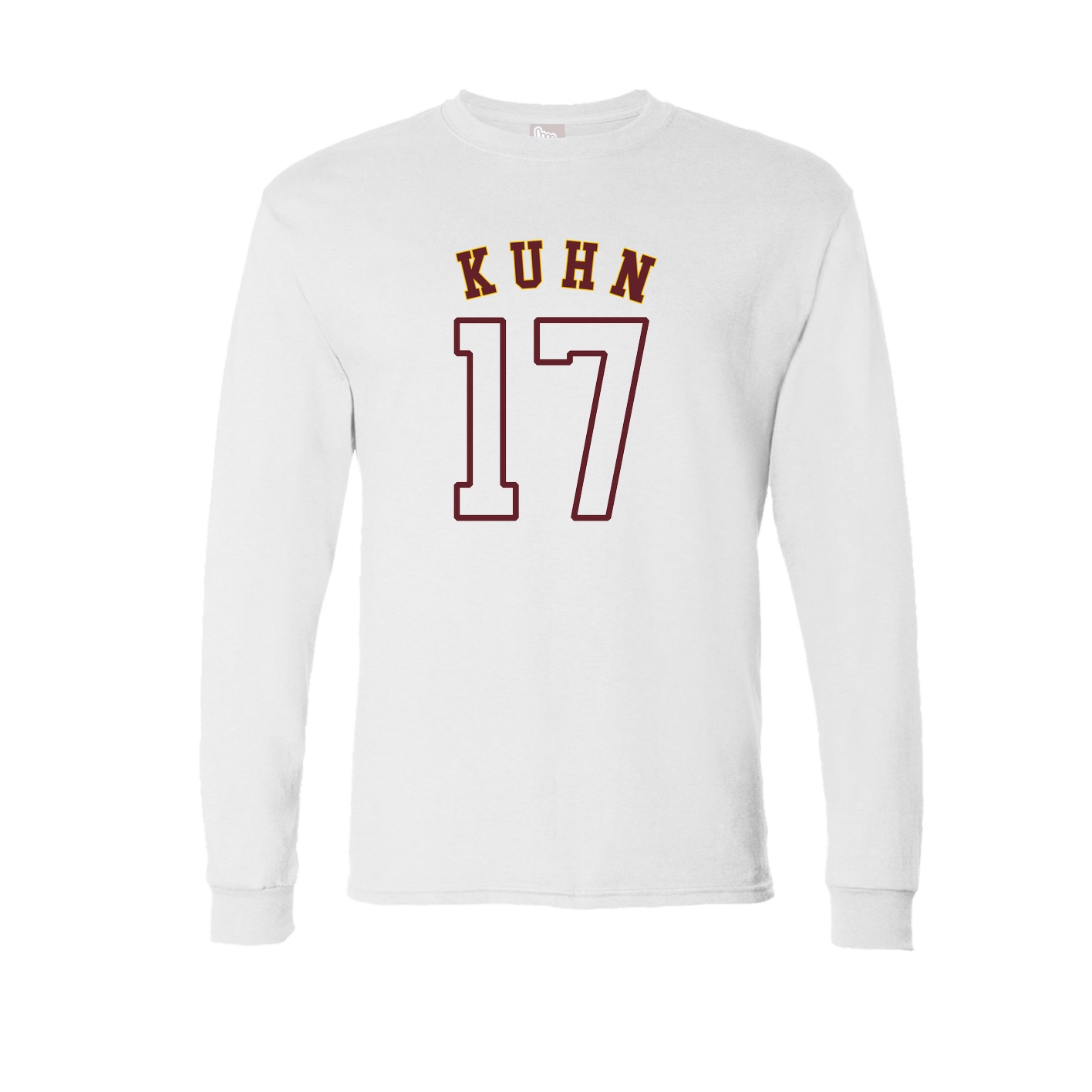 Long Sleeve Tee — Shirsey Arch in White