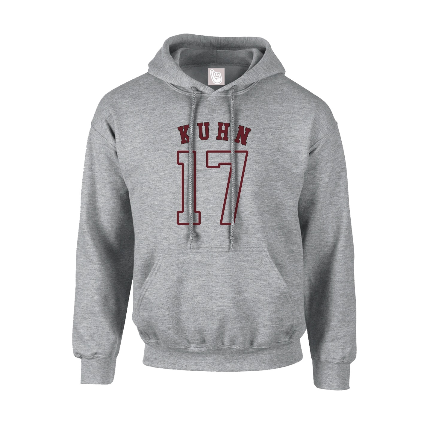 Youth Hoodie — Shirsey Arch in Grey