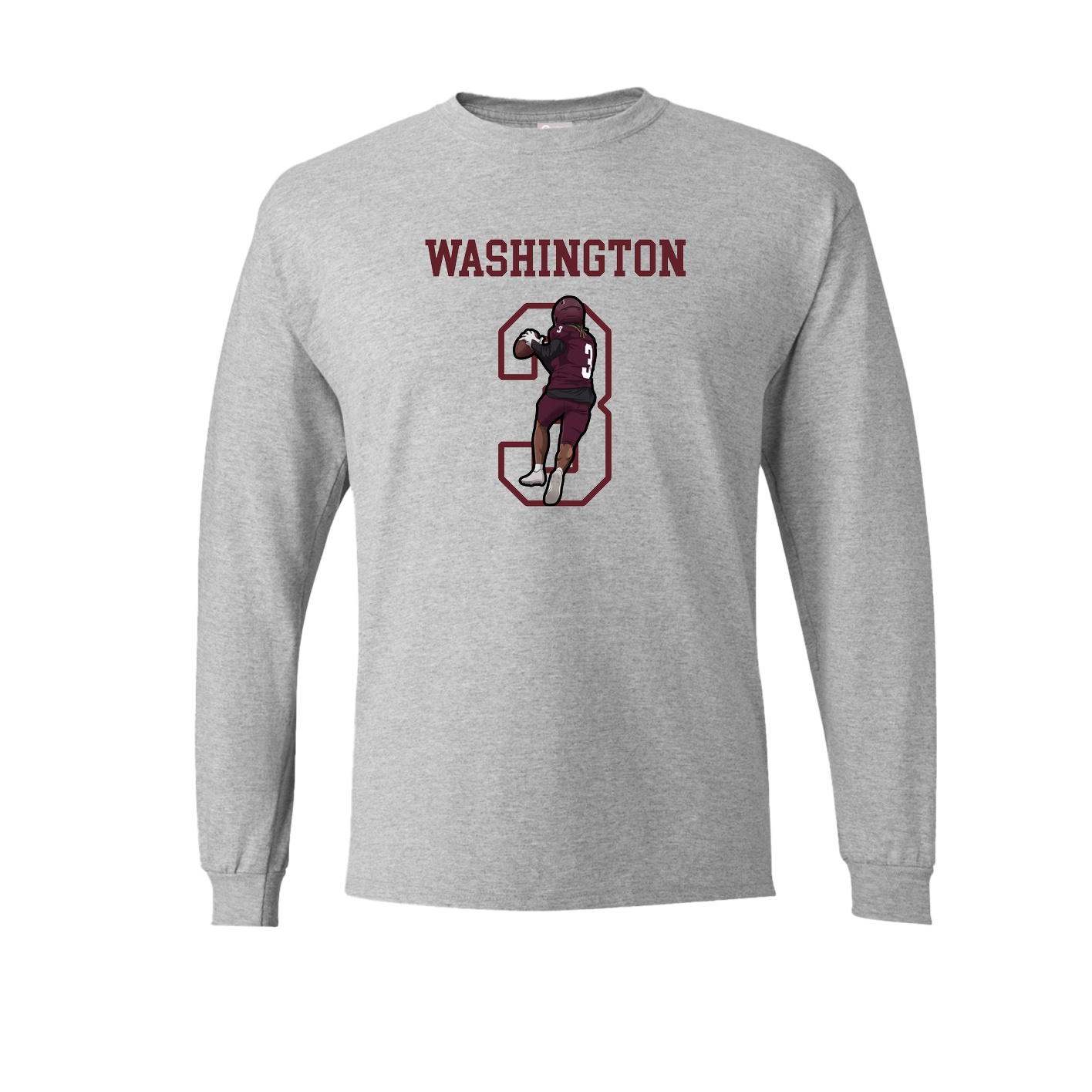 Long Sleeve Tee — Shirsey in Grey