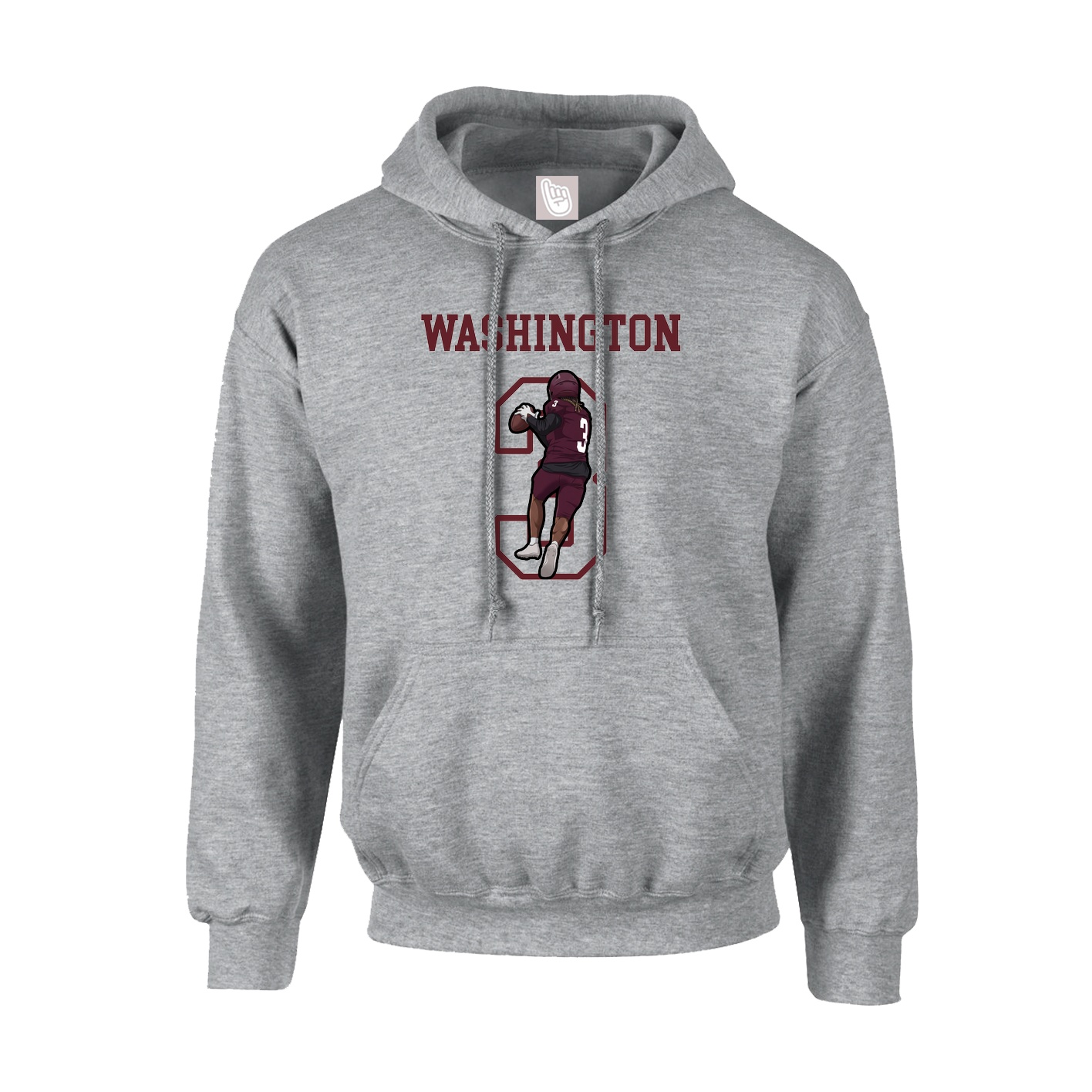 Hoodie — Shirsey in Grey