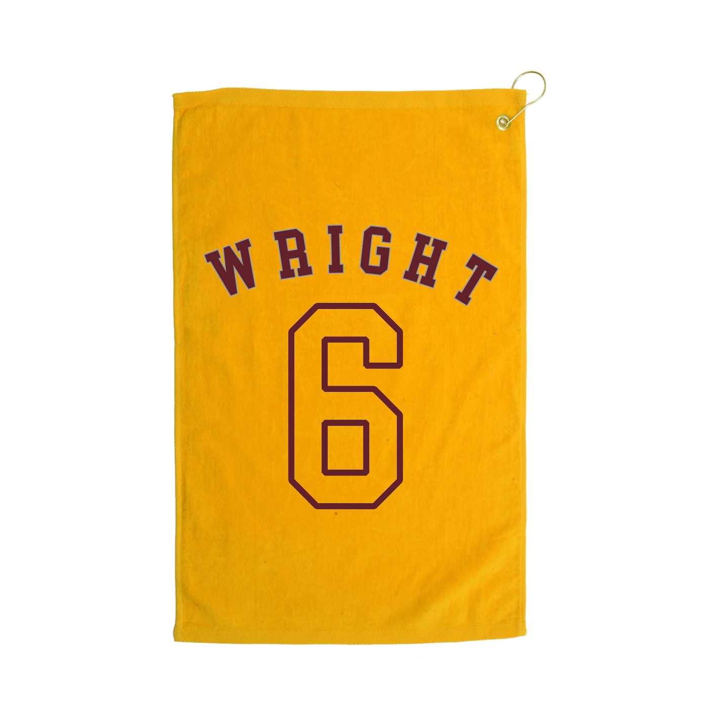 Golf Towel — Shirsey Arch in Gold