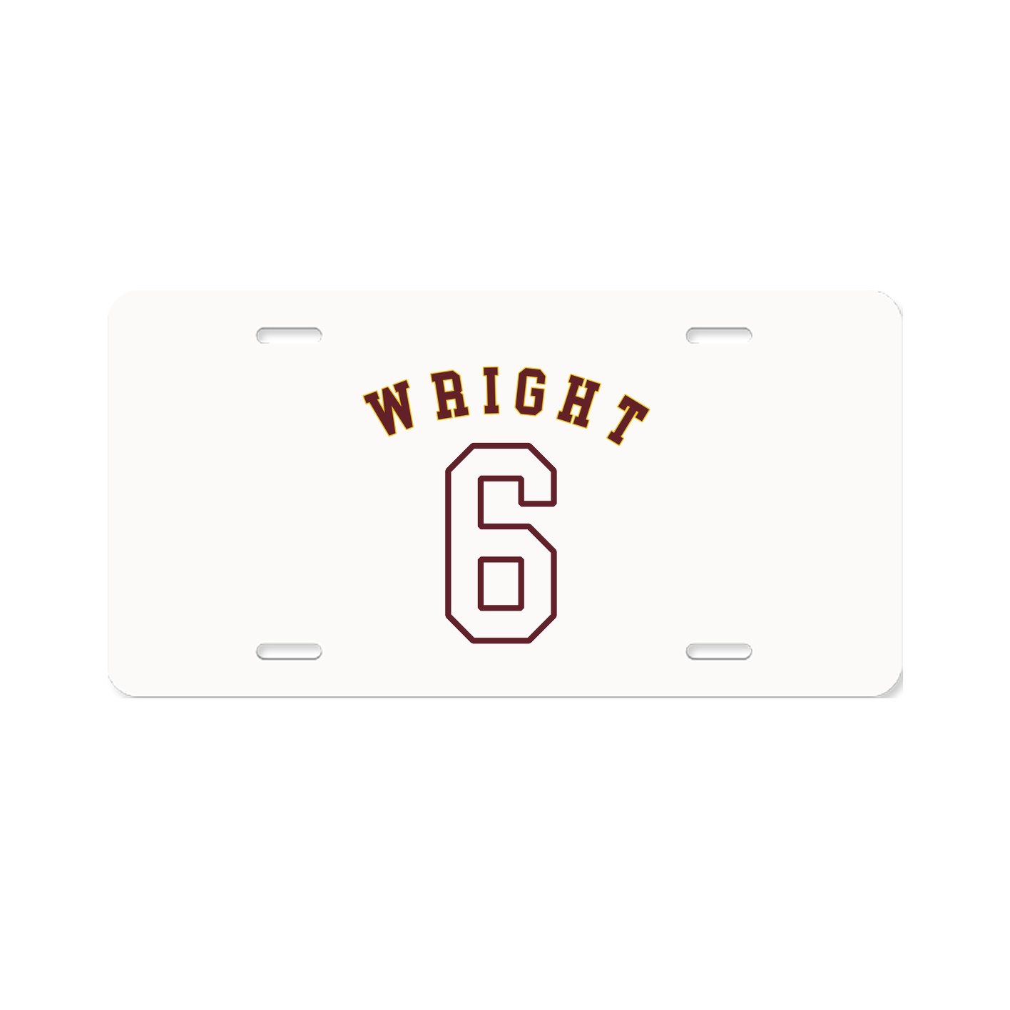 License Plate — Shirsey Arch in Classic