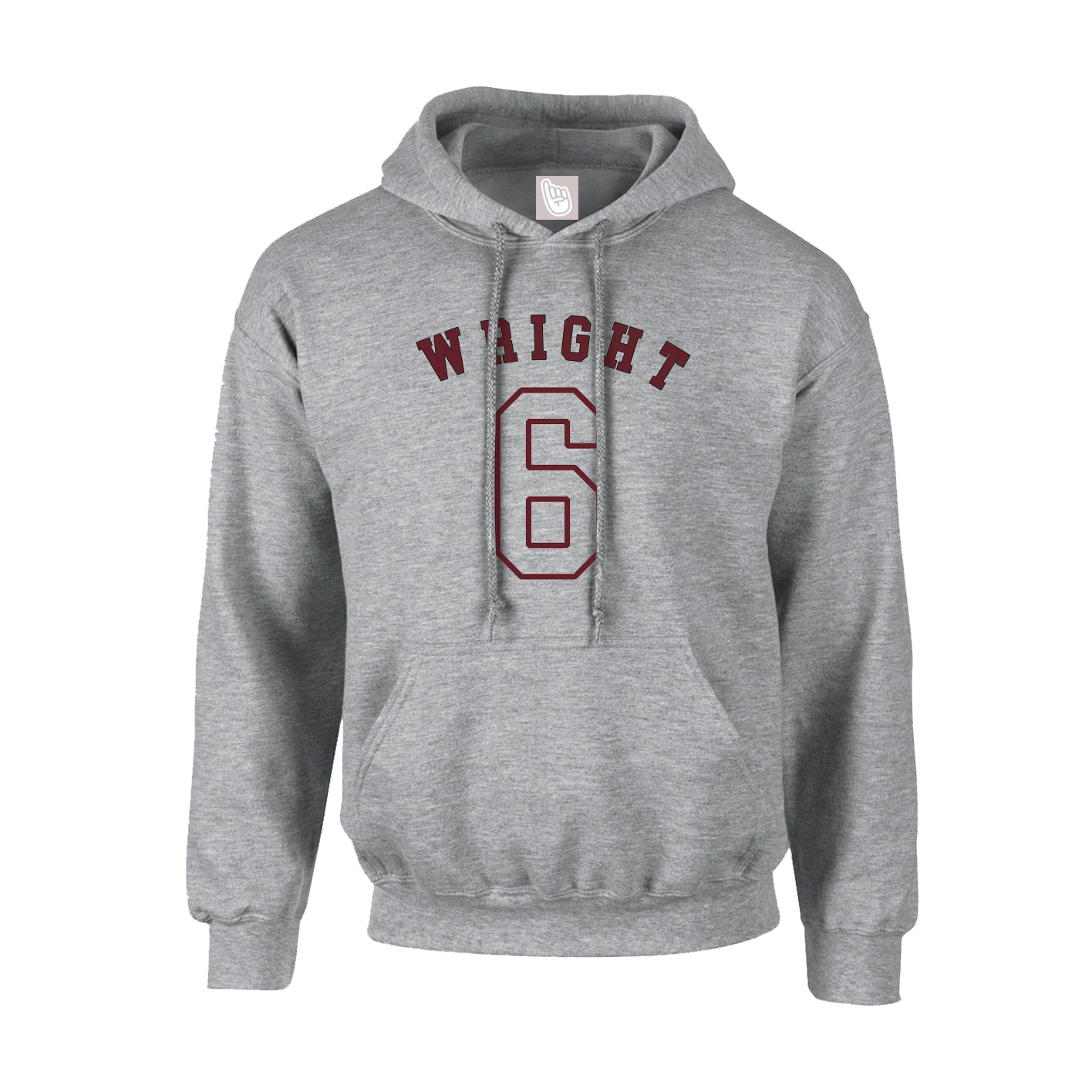 Youth Hoodie — Shirsey Arch in Grey