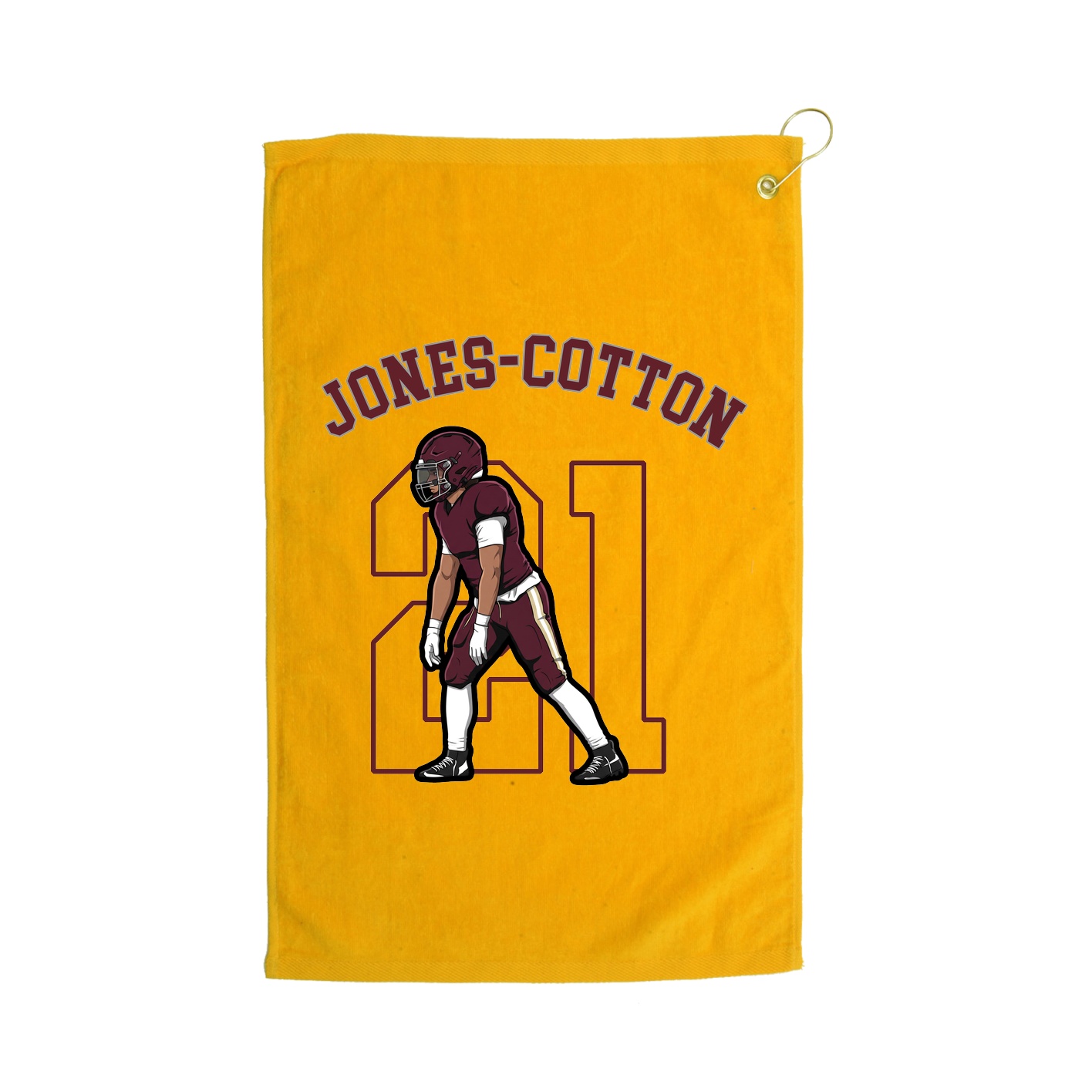 Golf Towel — Shirsey Arch in Gold