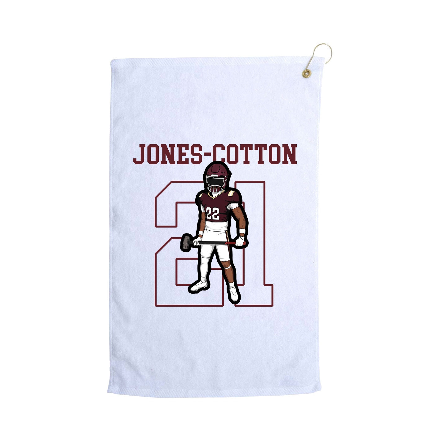 Golf Towel — Shirsey in White