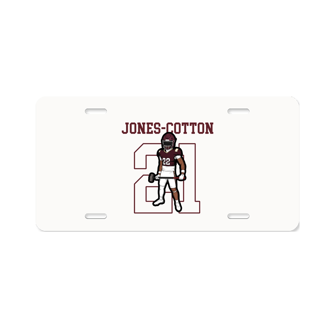 License Plate — Shirsey in Classic