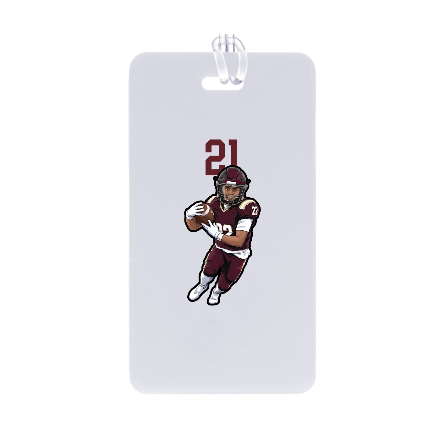 Bag Tag — Number Top in Classic