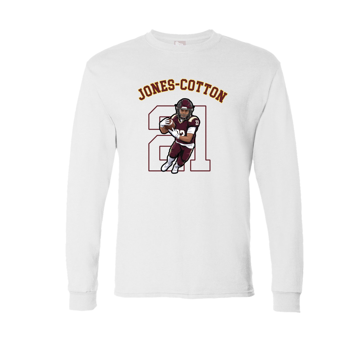 Long Sleeve Tee — Shirsey Arch in White