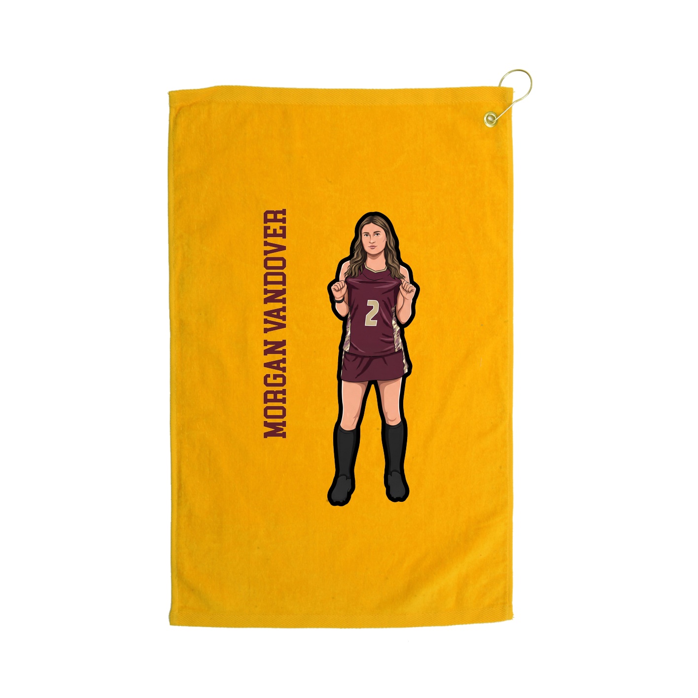 Terry Velour Golf Towel