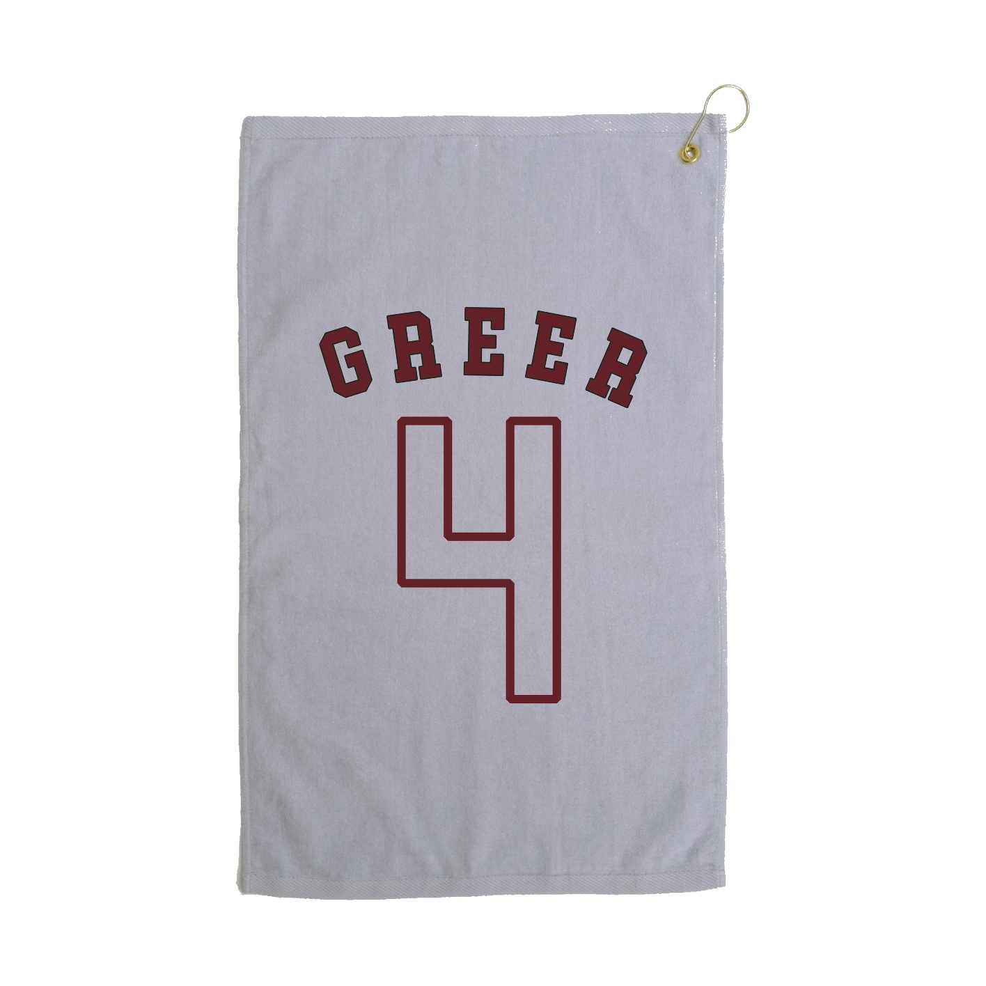 Golf Towel — Shirsey Arch in Grey